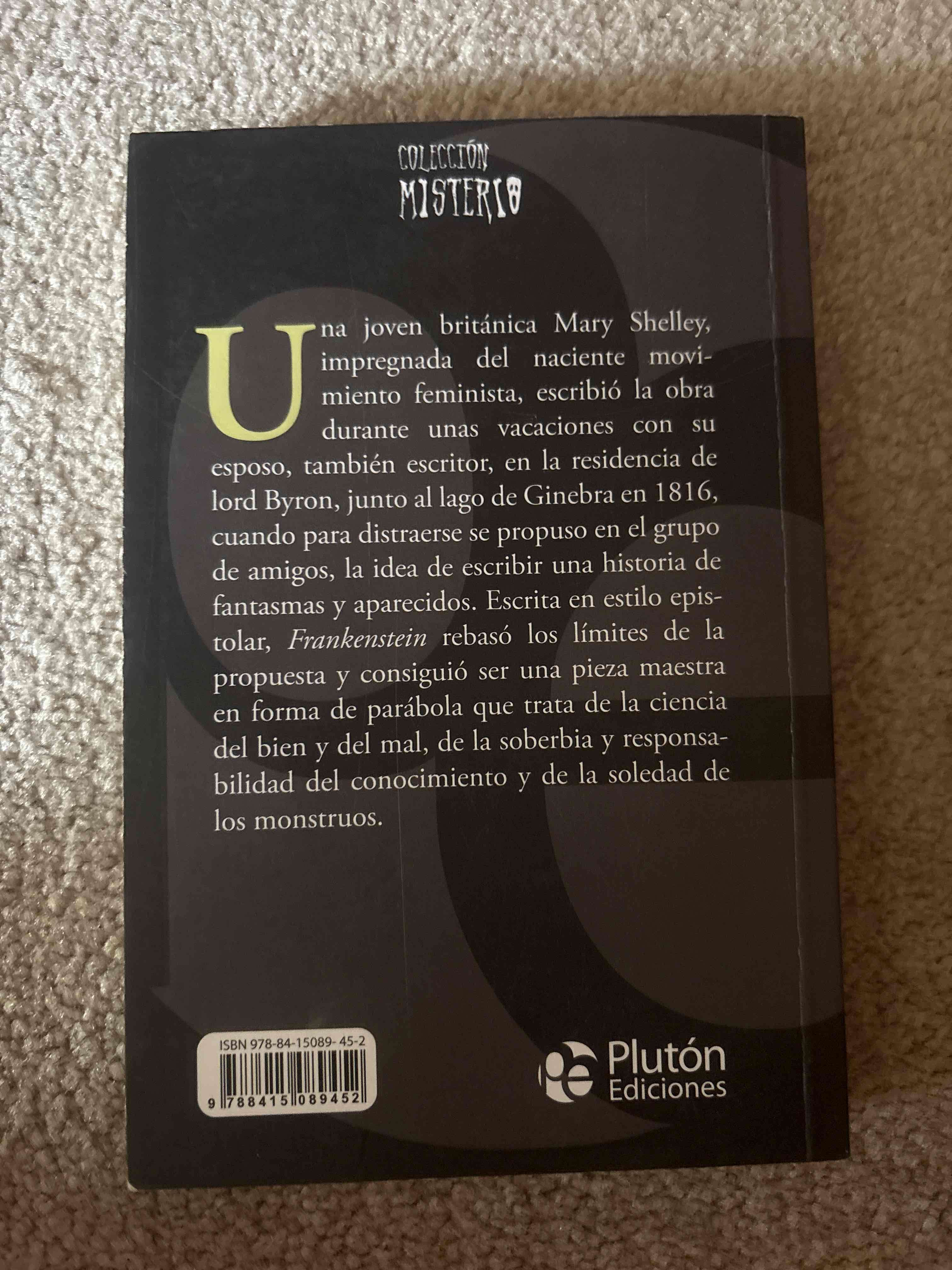 Libro Frankenstein edición Plutón - miniatura 2