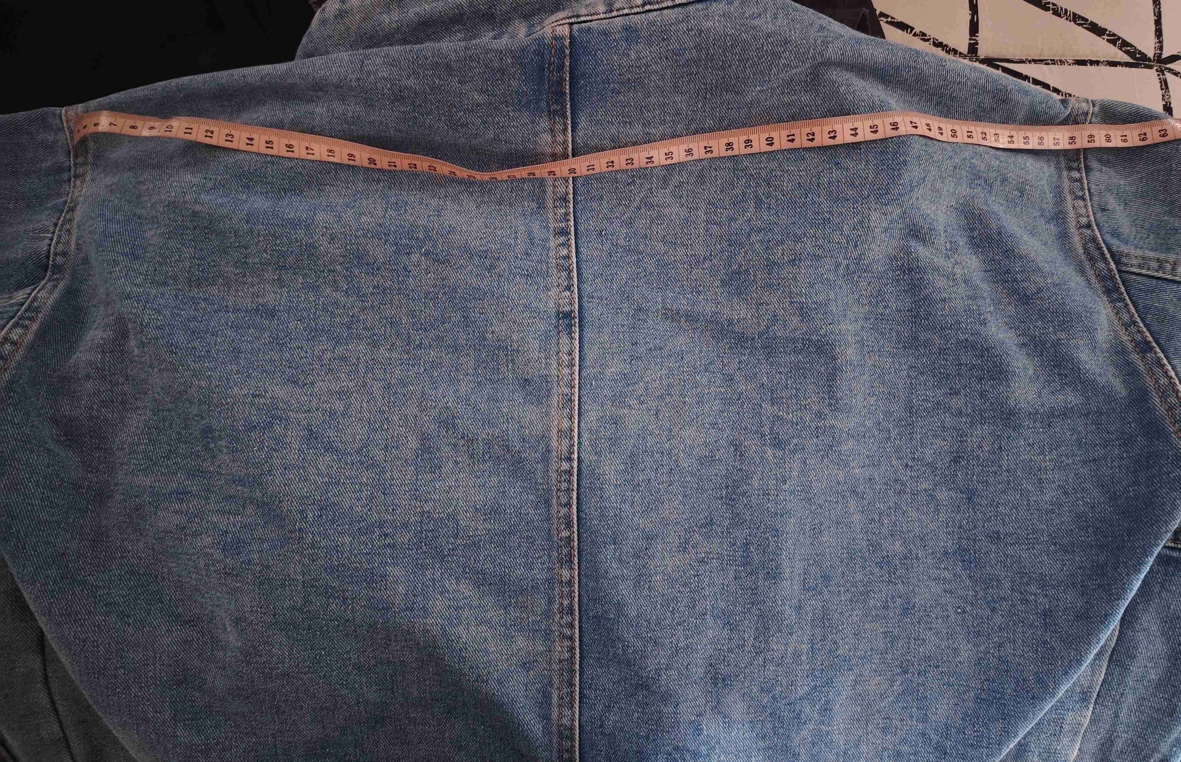 Chaqueta de mezclilla azul claro - miniatura 2