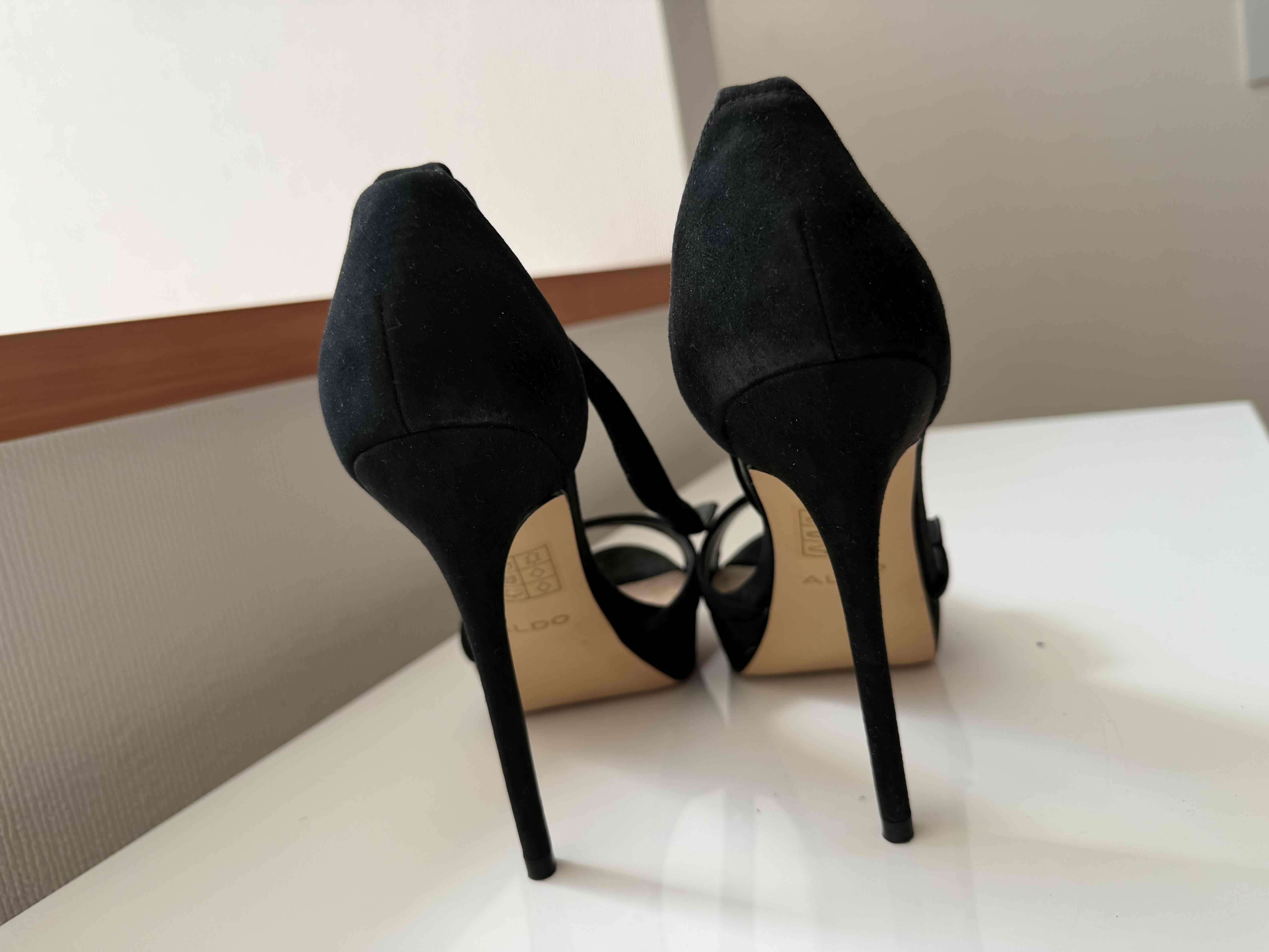 Tacones ALDO altos negros elegantes - miniatura 2