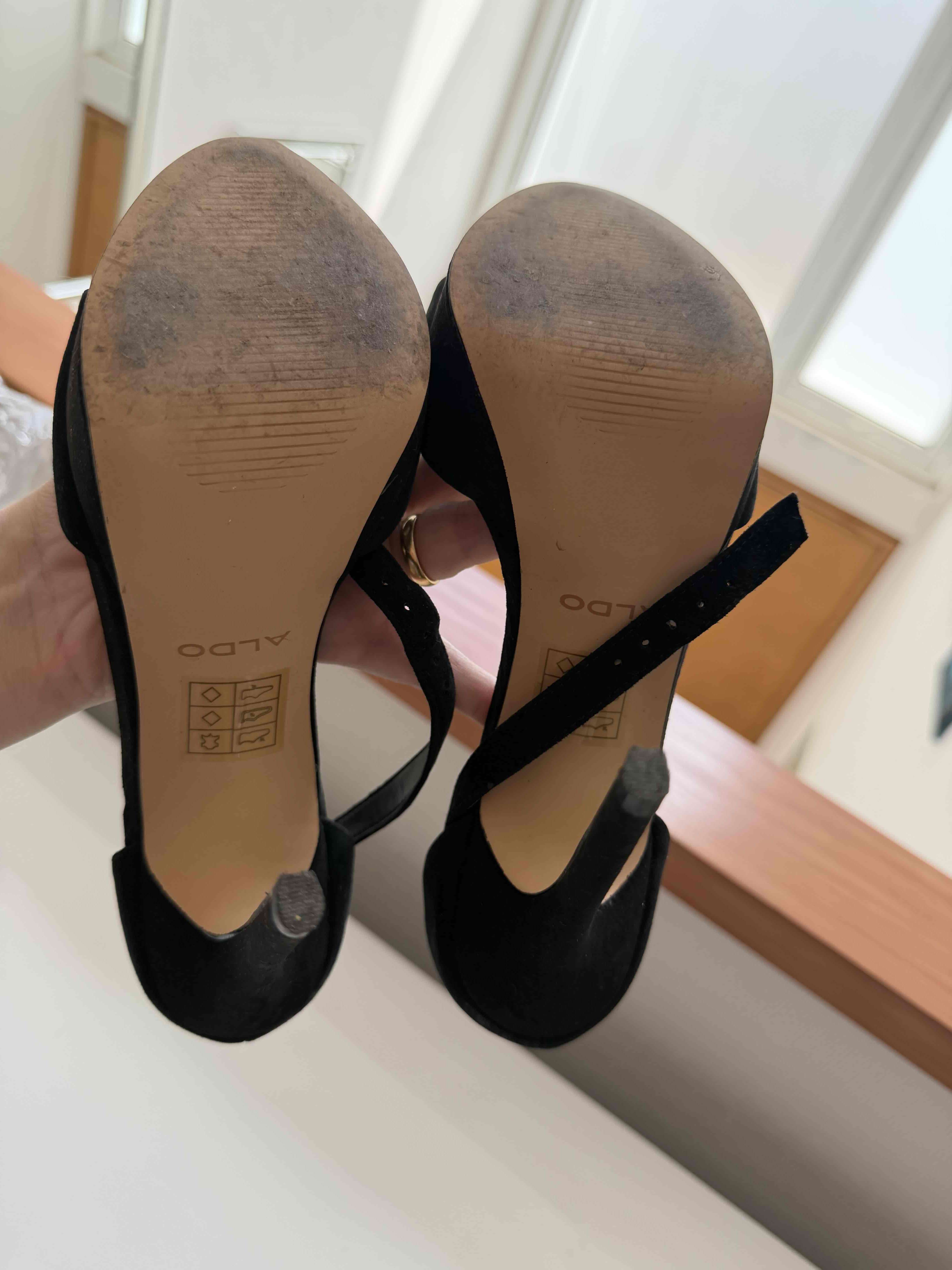 Tacones ALDO altos negros elegantes - miniatura 4