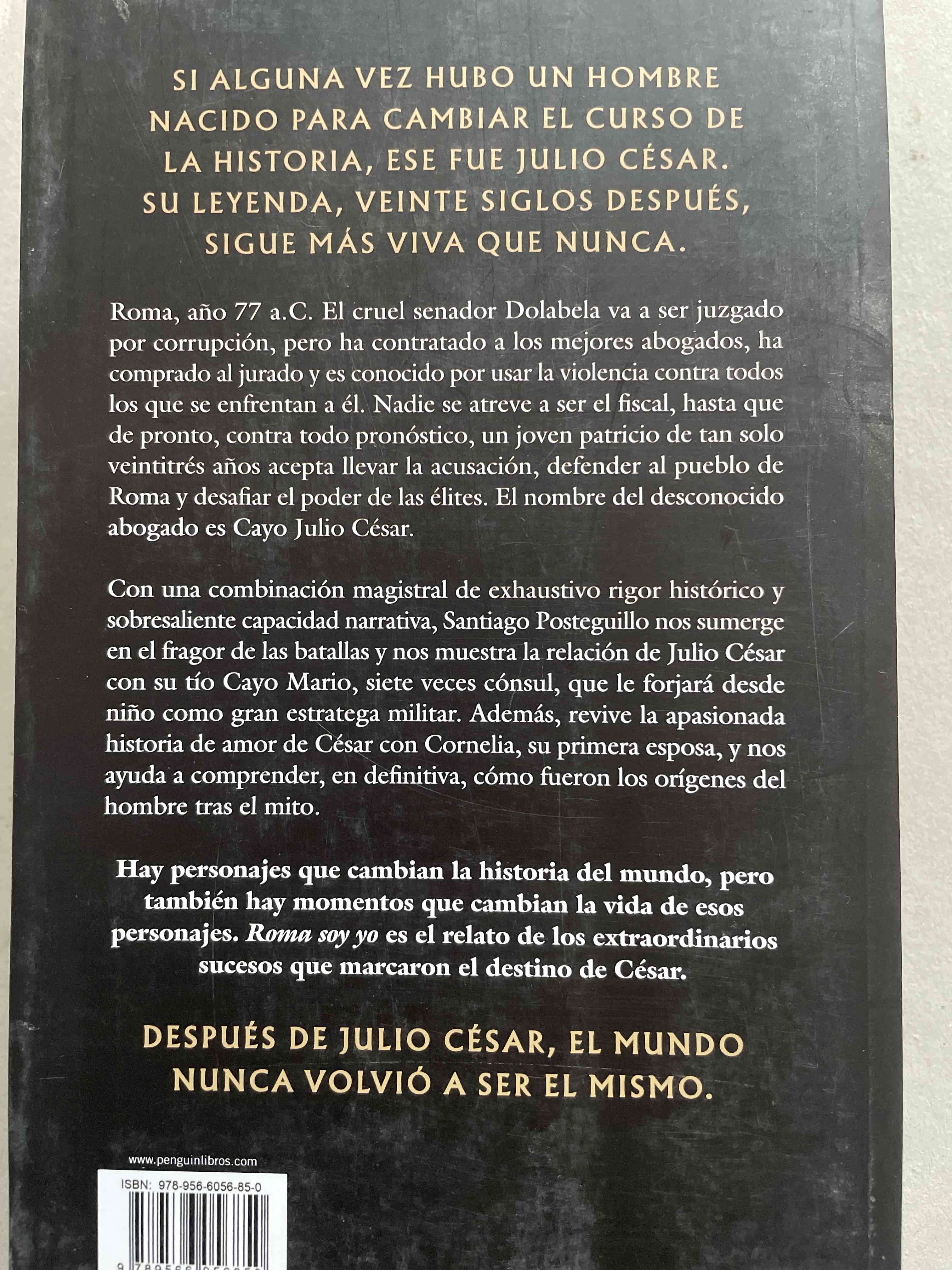 Libro 'Roma Soy Yo' por Posteguillo - miniatura 2