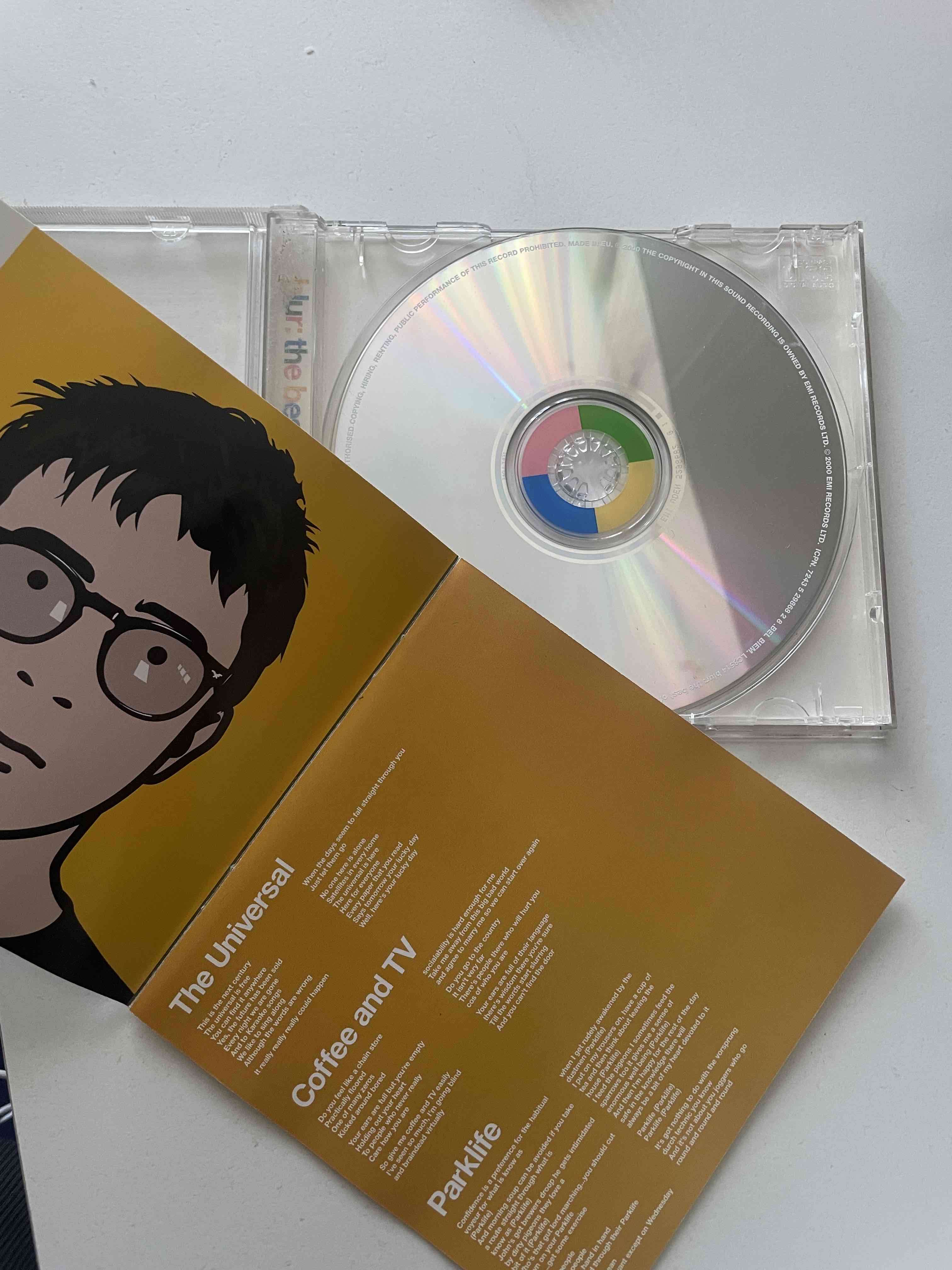 CD Blur The Best Of (CD original 2000, UE) - miniatura 4