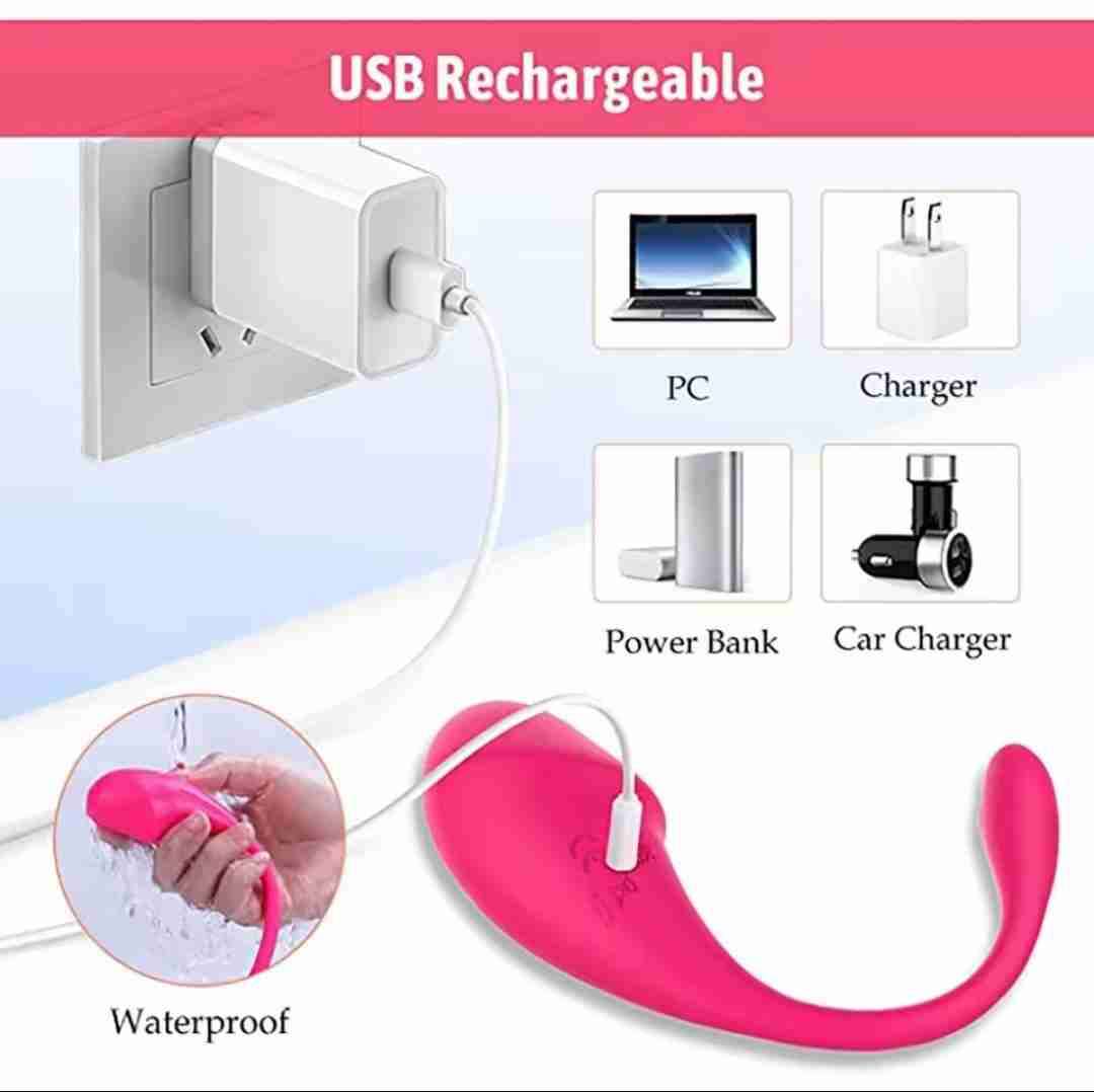 Estimulador vibrador rosa - miniatura 4