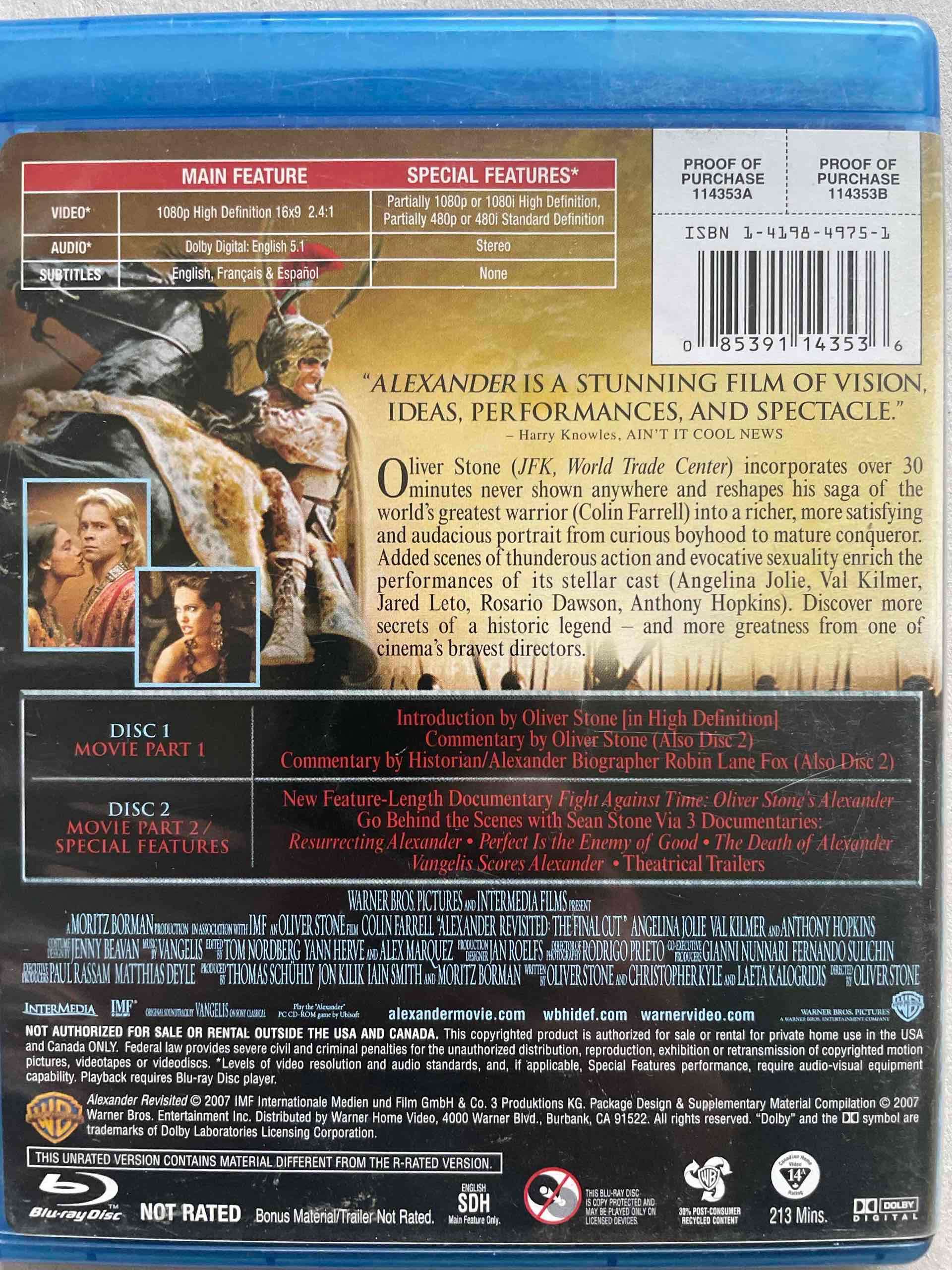 Blu-ray Alexander Revisited - miniatura 2