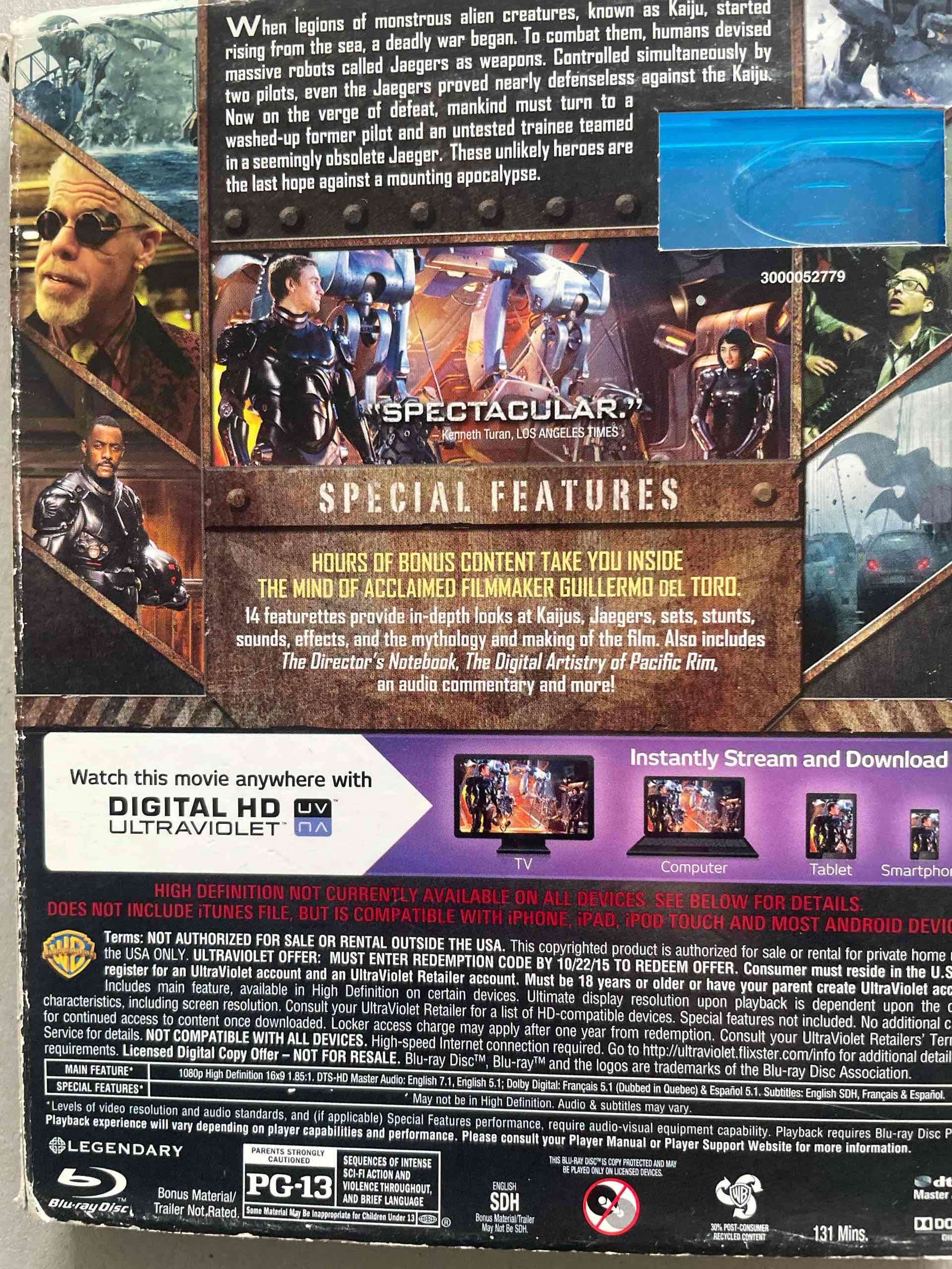 Blu-Ray Pacific Rim Edición Especial - miniatura 3