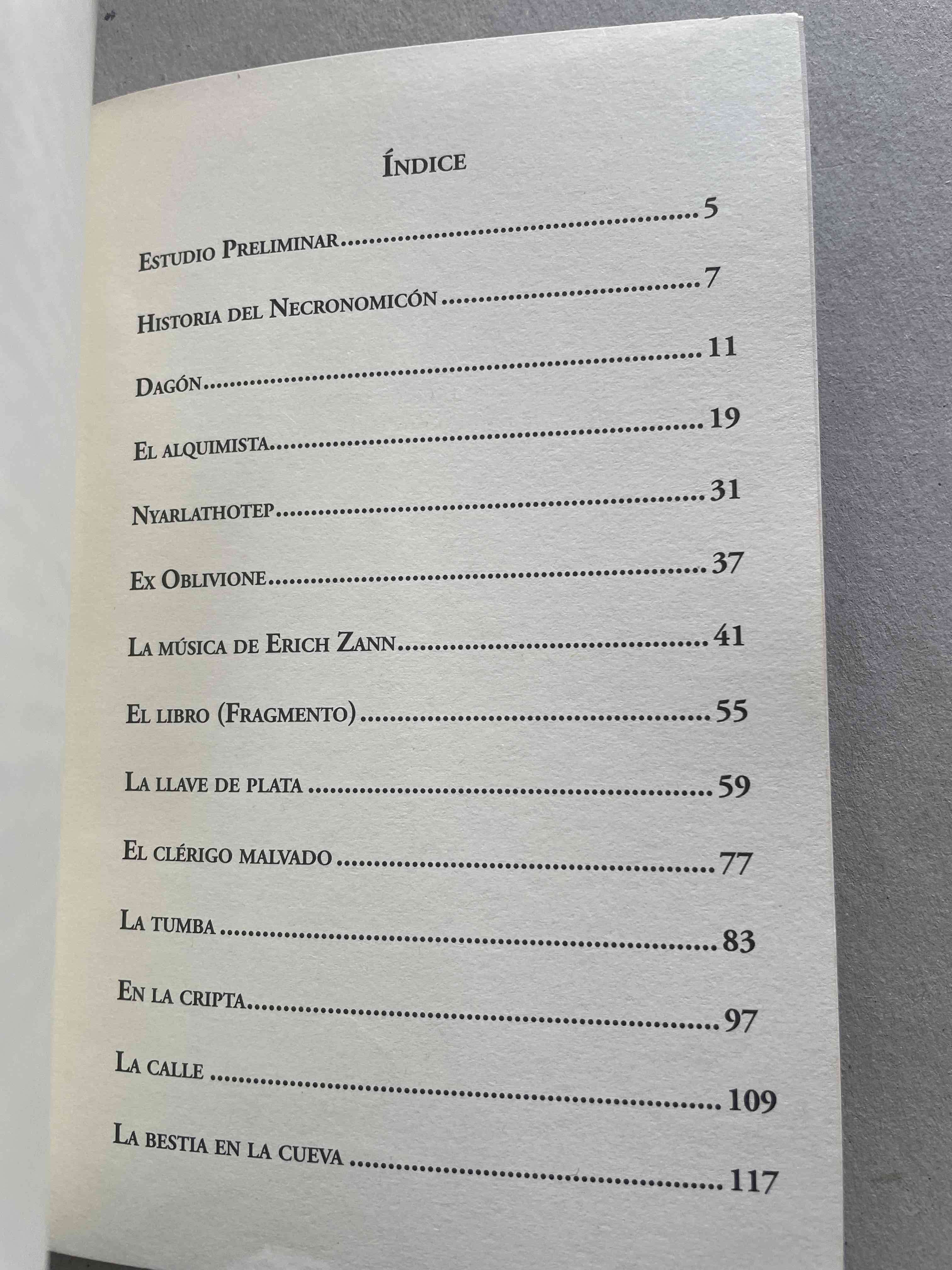 Necronomicón - H. P. Lovecraft - miniatura 3