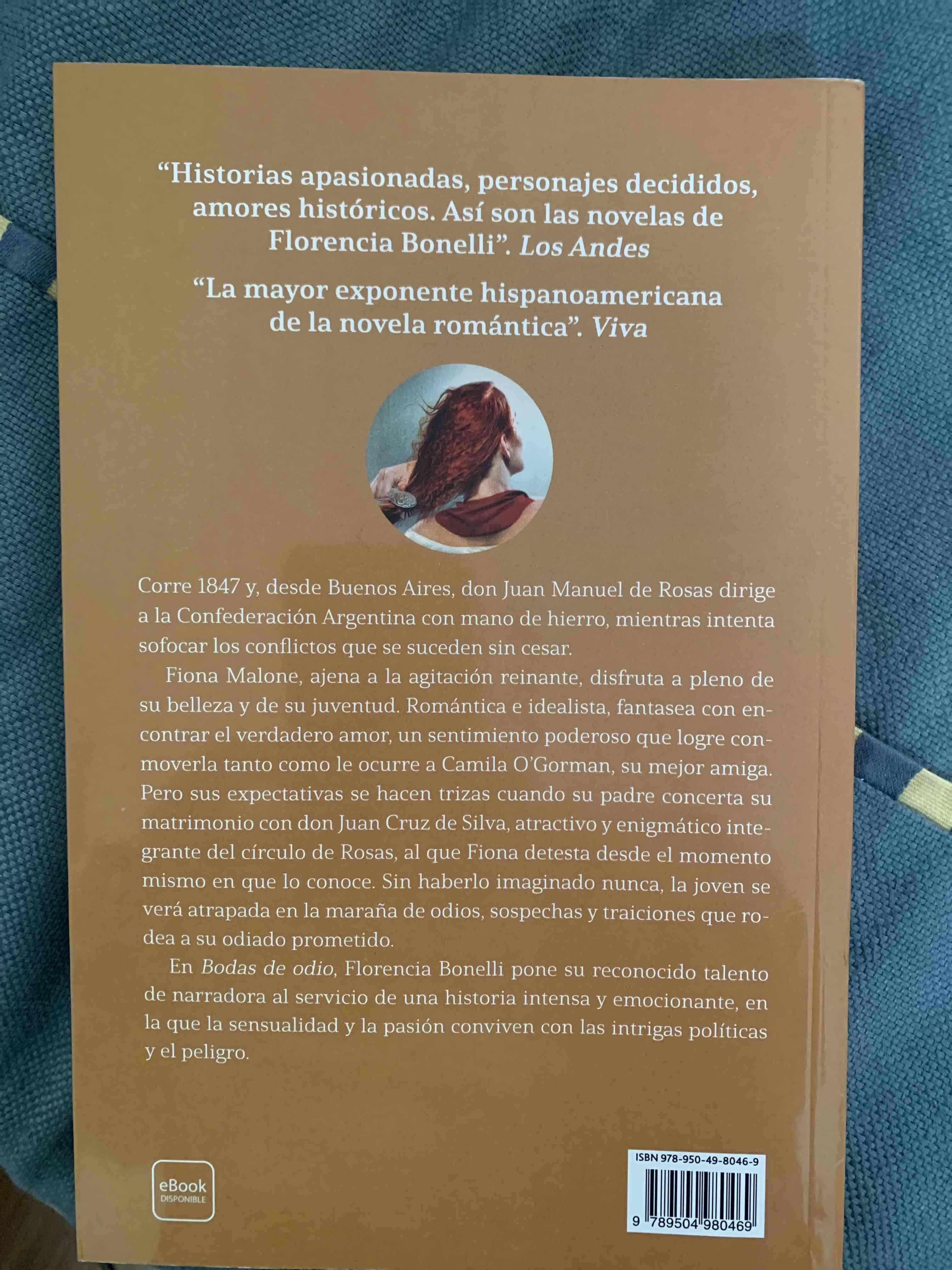 Libro Bodas de odio - Florencia Bonelli - miniatura 2