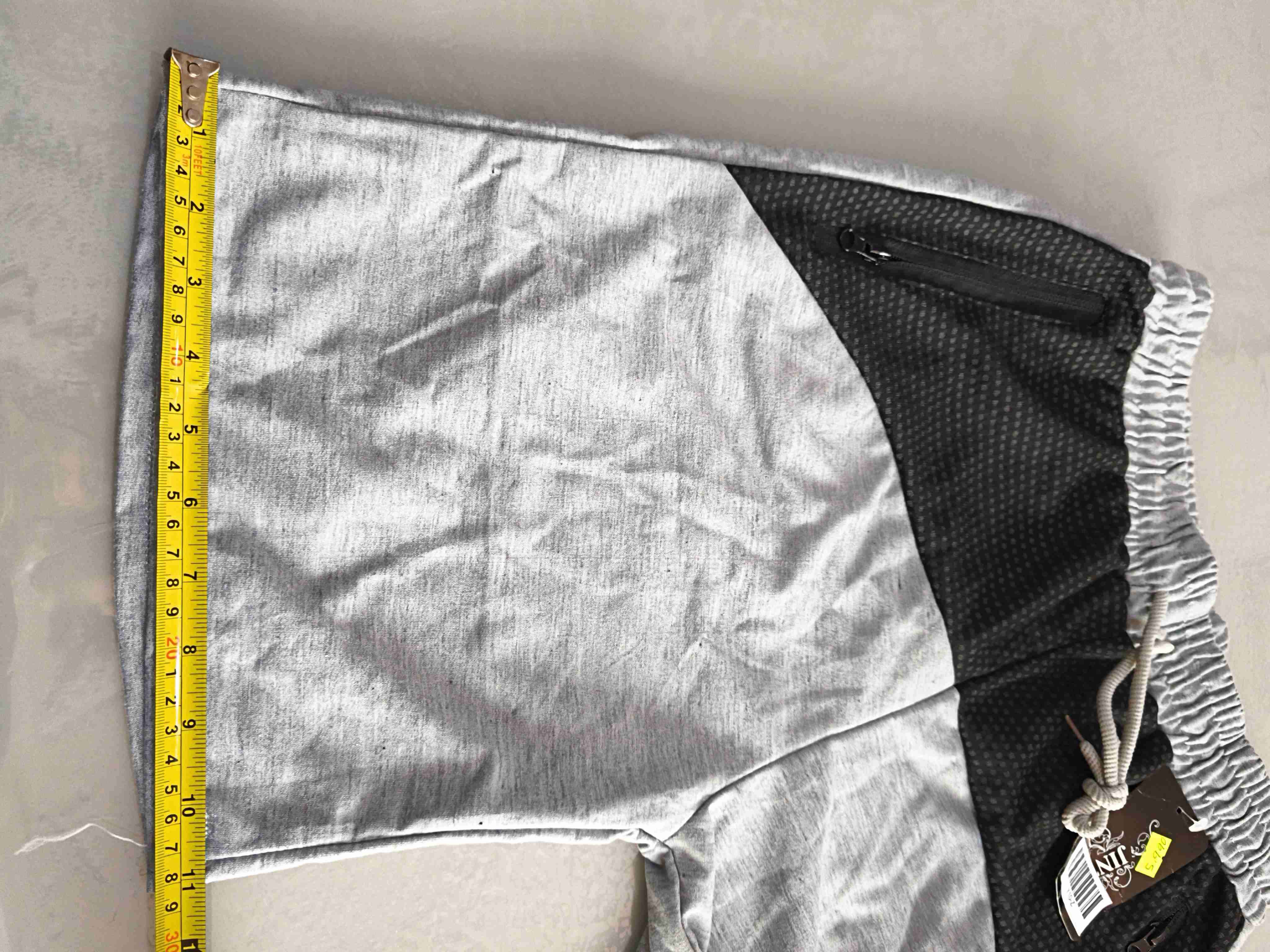 Short deportivo gris con negro NUEVO - miniatura 6