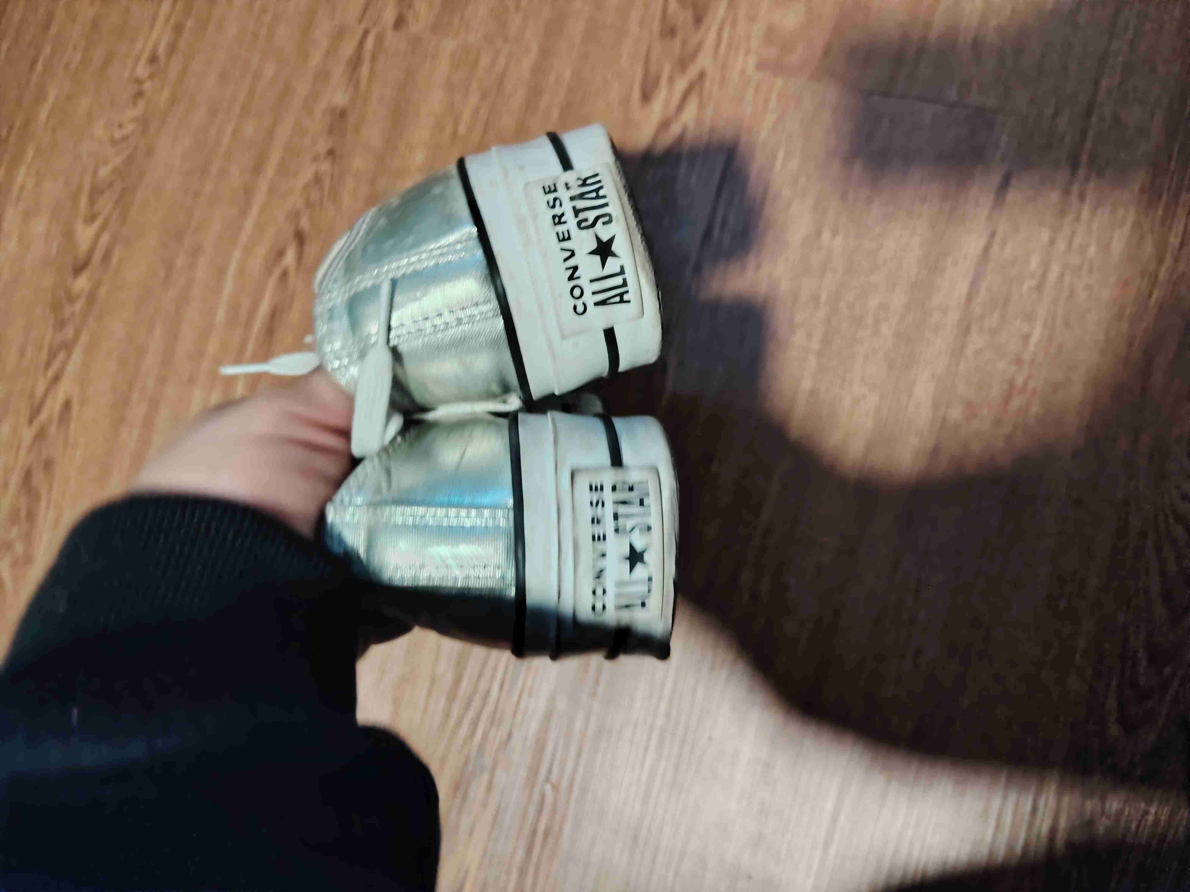 Zapatillas doradas  Converse 37 24 CM - miniatura 4