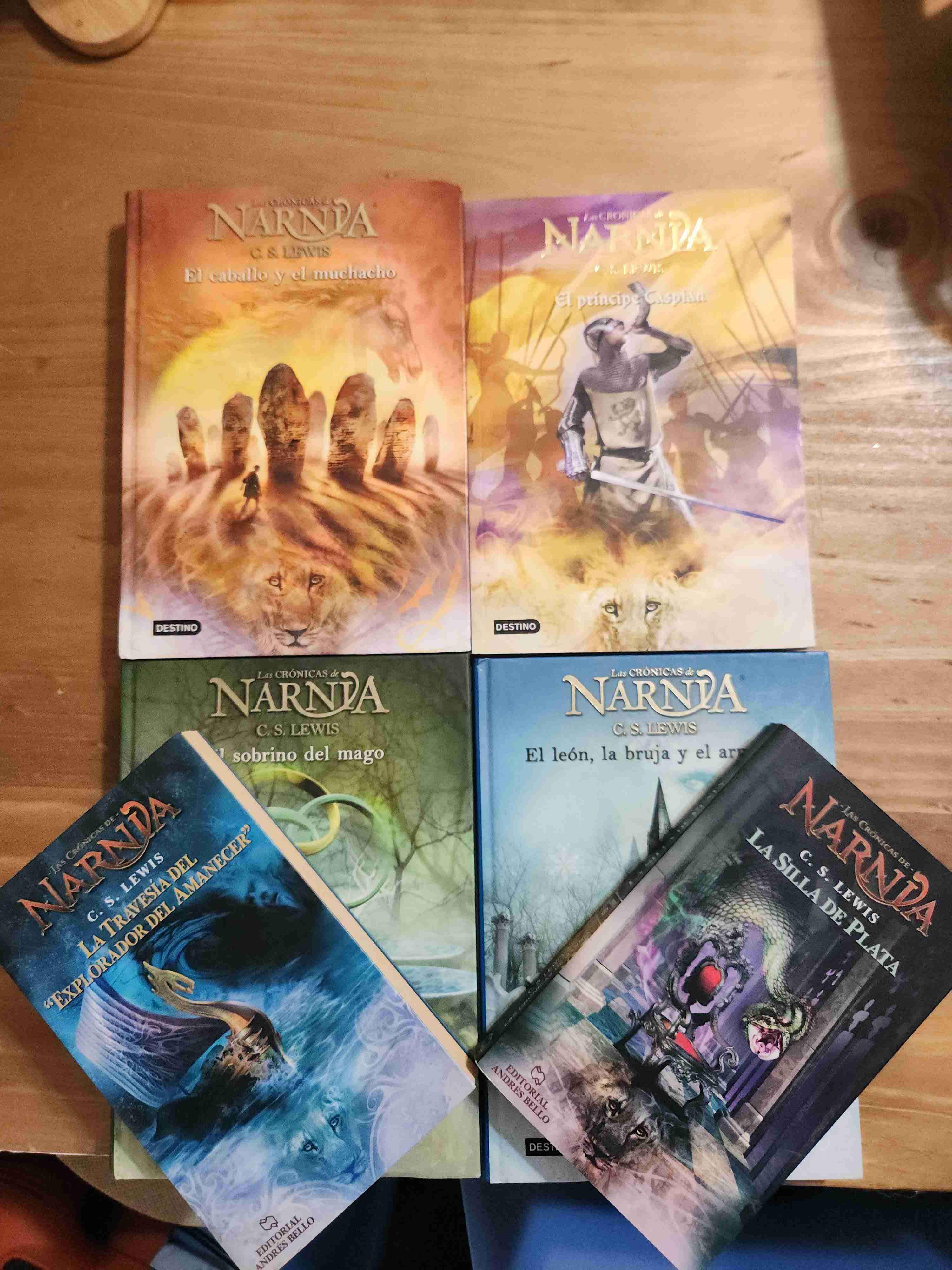 Colección Libros Crónicas de Narnia