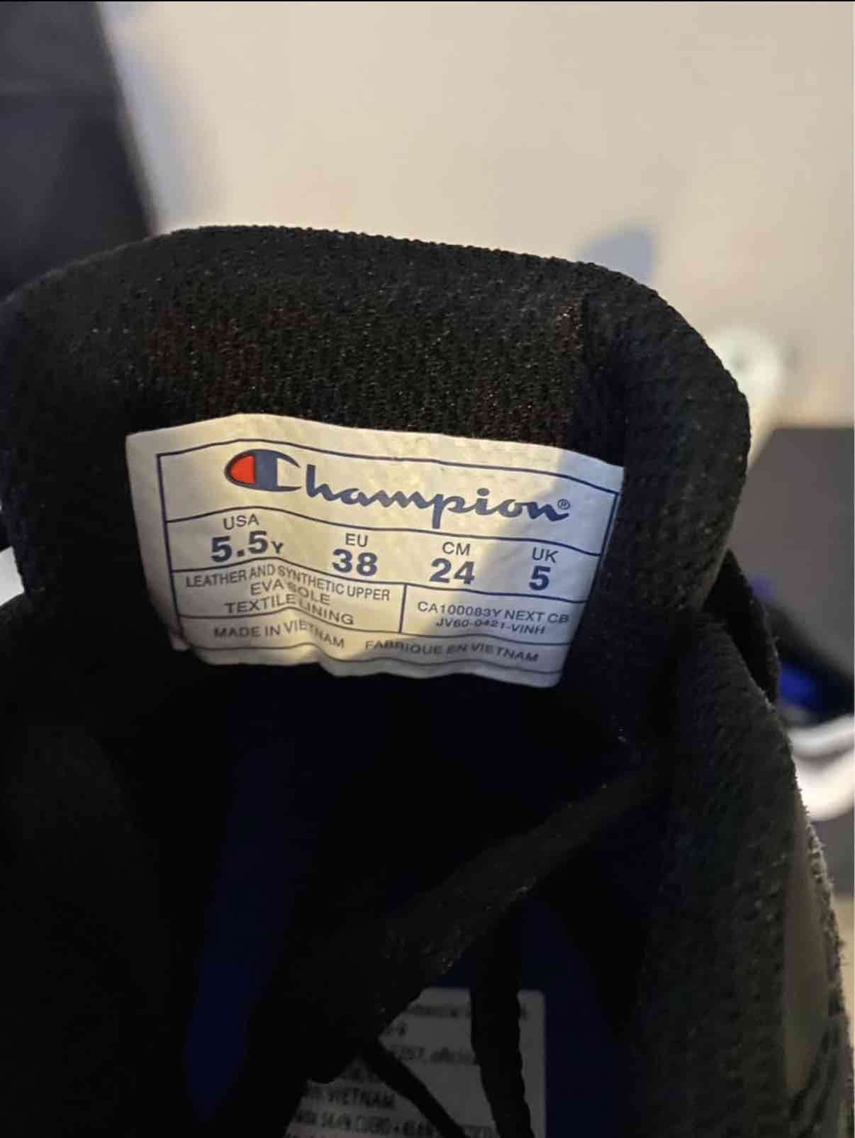 Zapatillas Champion negras y grises - miniatura 3