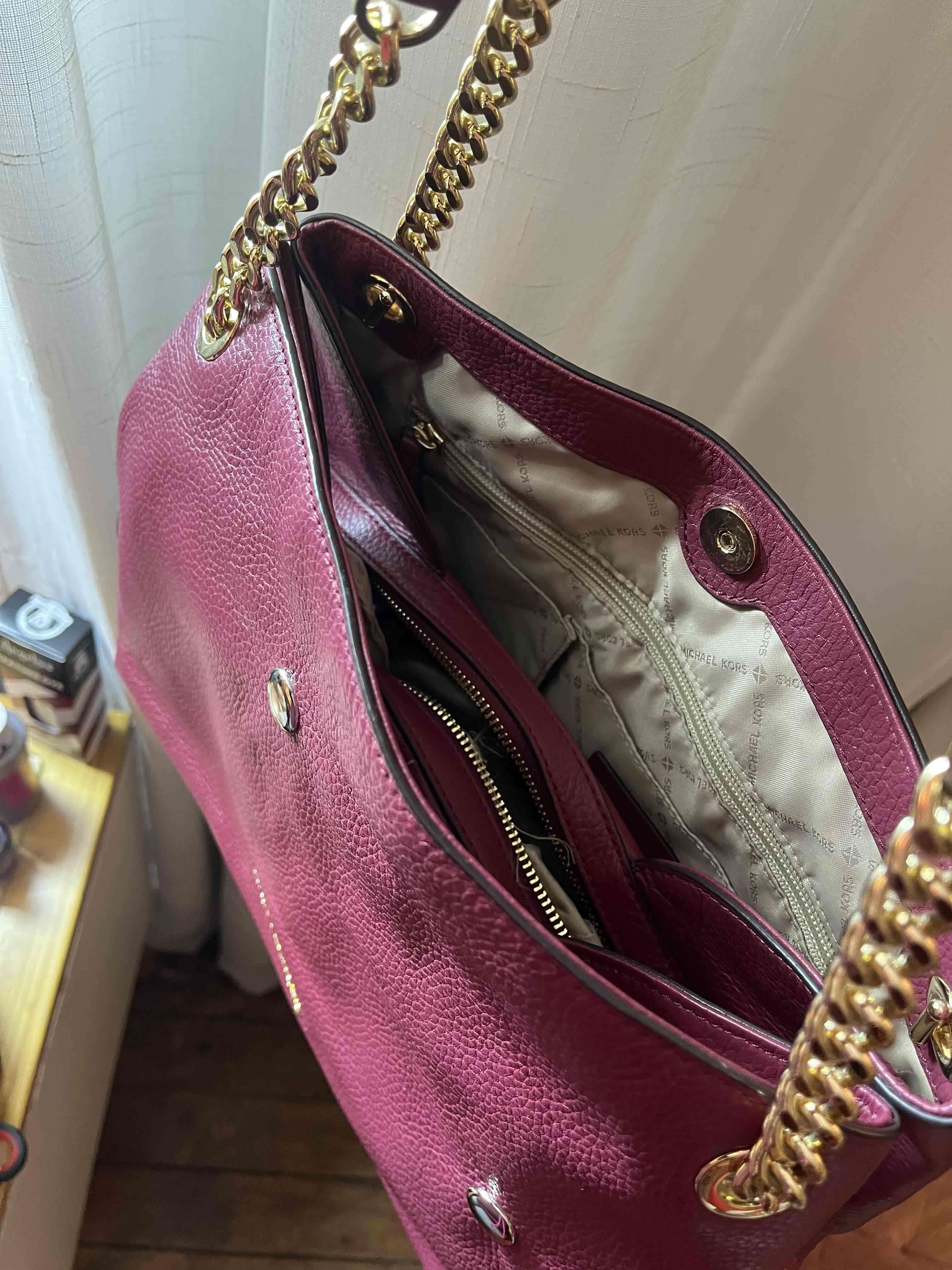 Cartera Michael Kors burdeo - miniatura 5