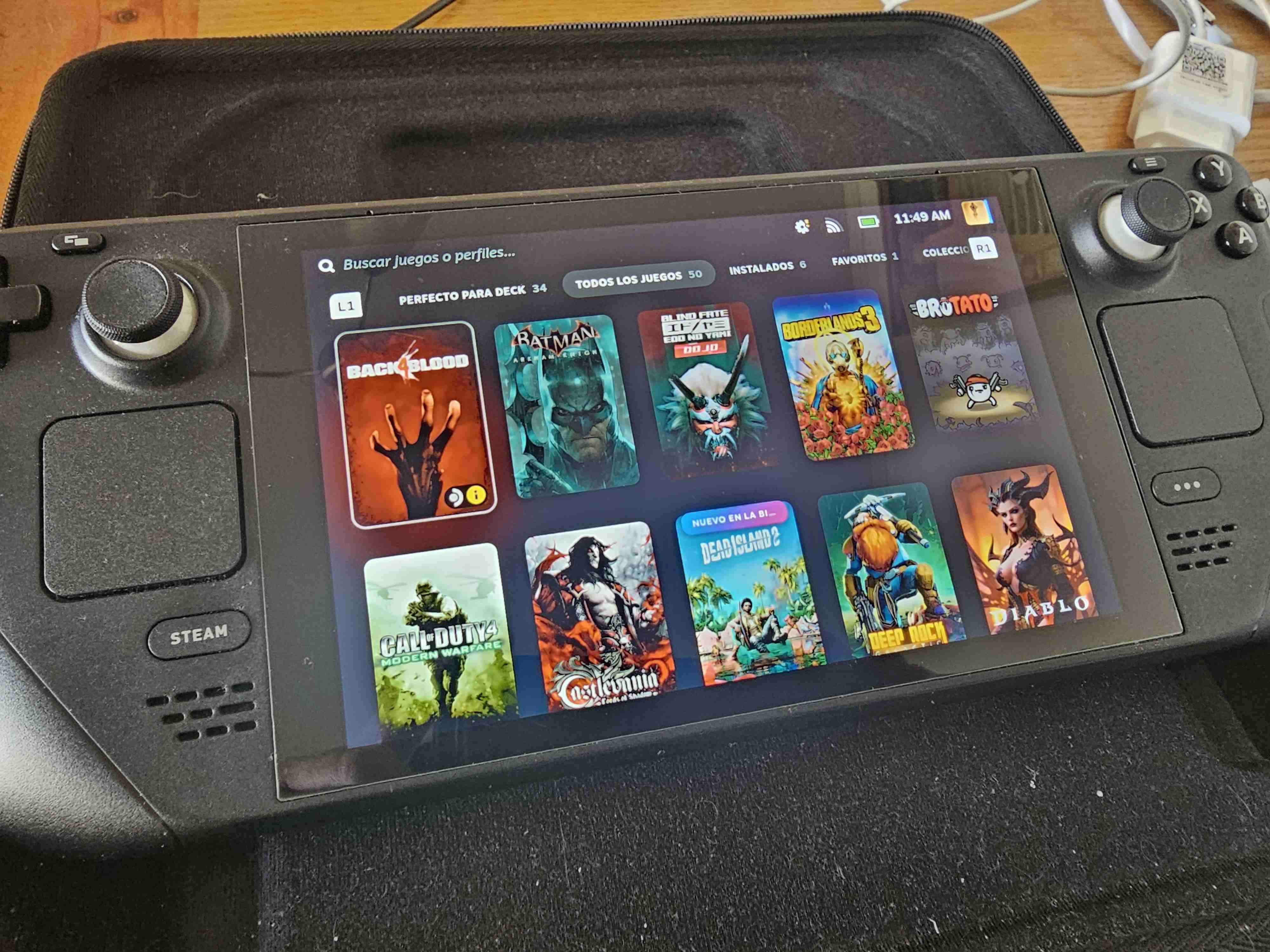 Consola portátil Steamdeck - miniatura 3