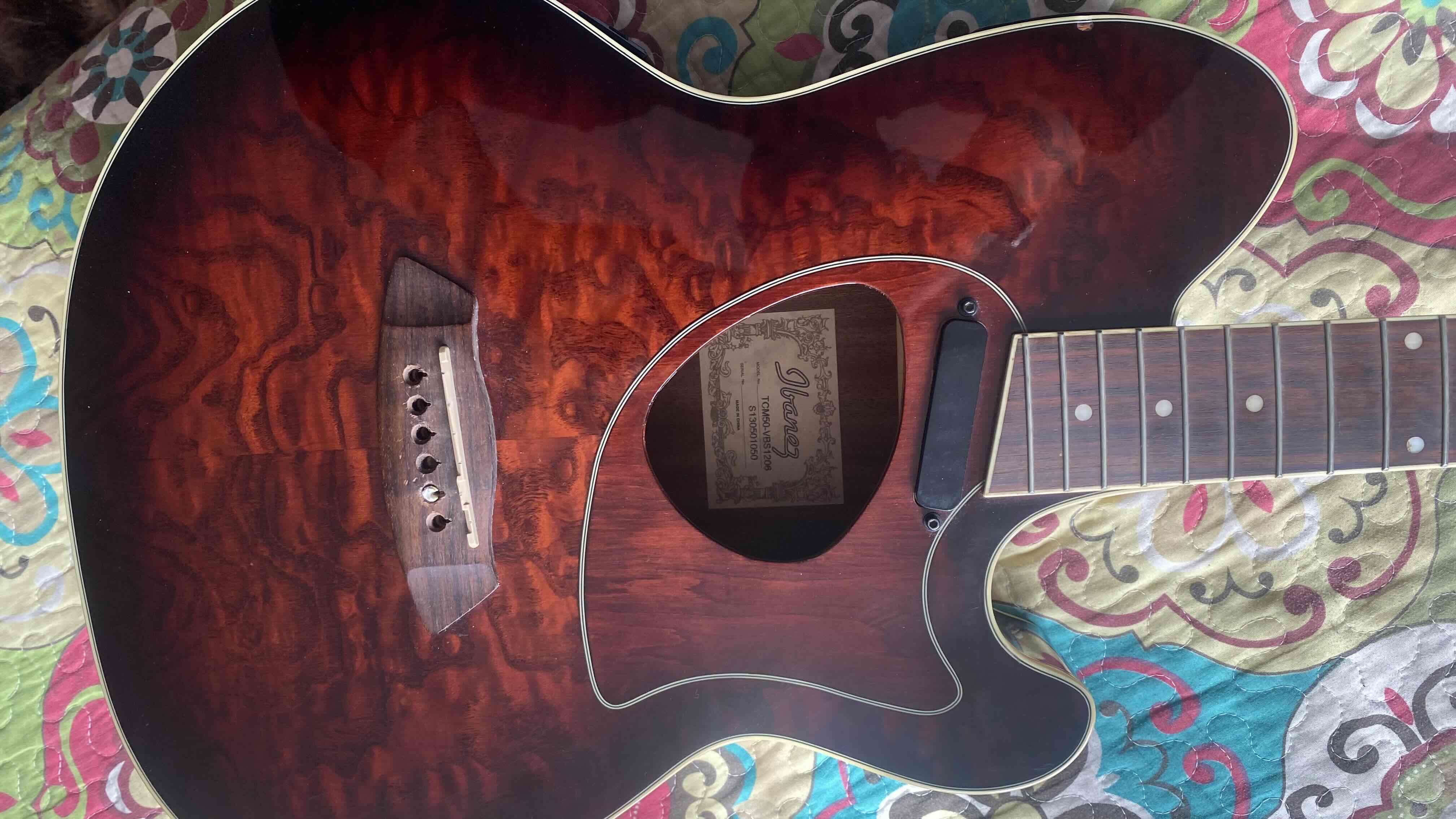 Guitarra electroacústica Ibanez Talman - miniatura 5