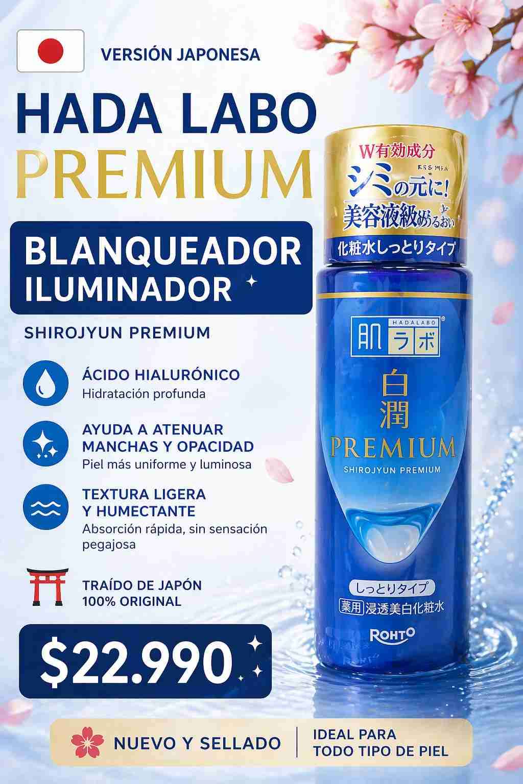 Loción blanqueadora Premium Hada Labo - miniatura 2