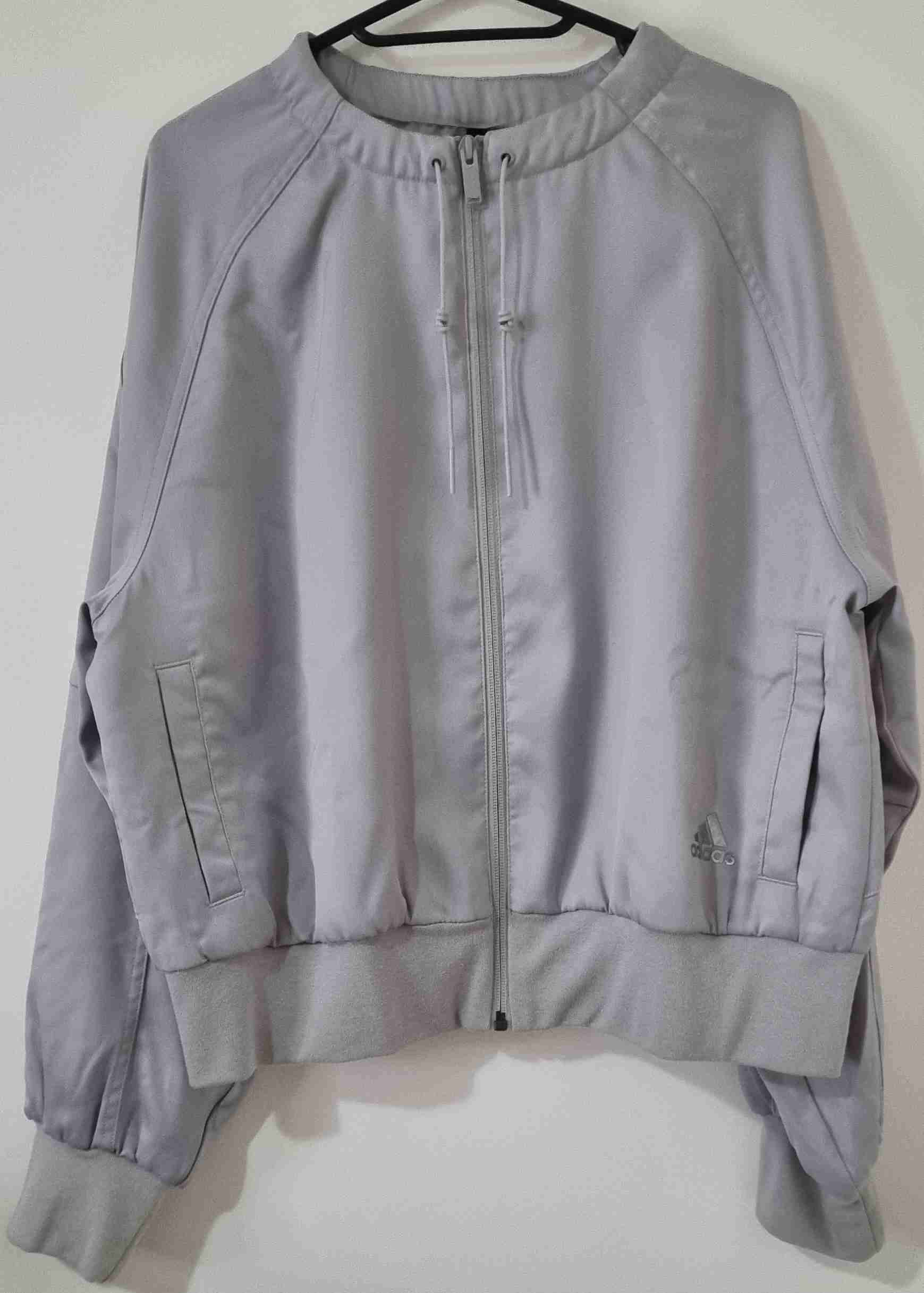 Adidas Chaqueta bomber gris - miniatura 2