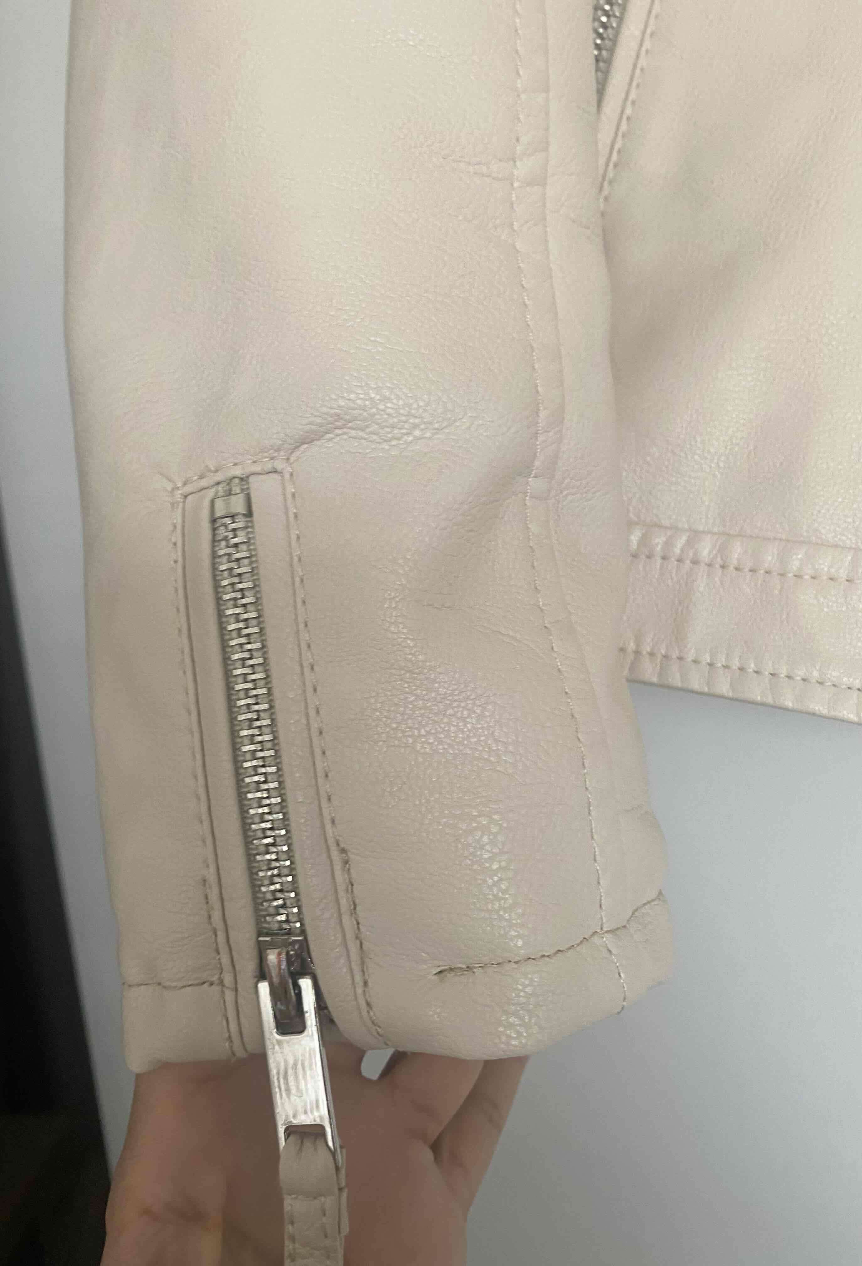 Chaqueta beige mujer marca StudioF talla 38 - miniatura 6