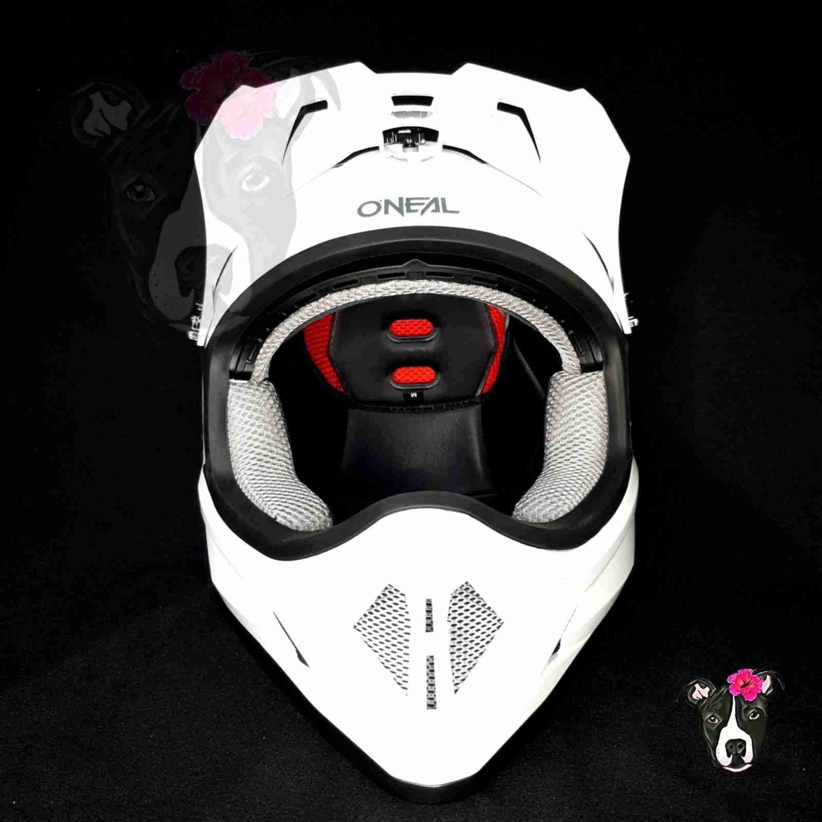 Casco motocross negro O'Neal - miniatura 5