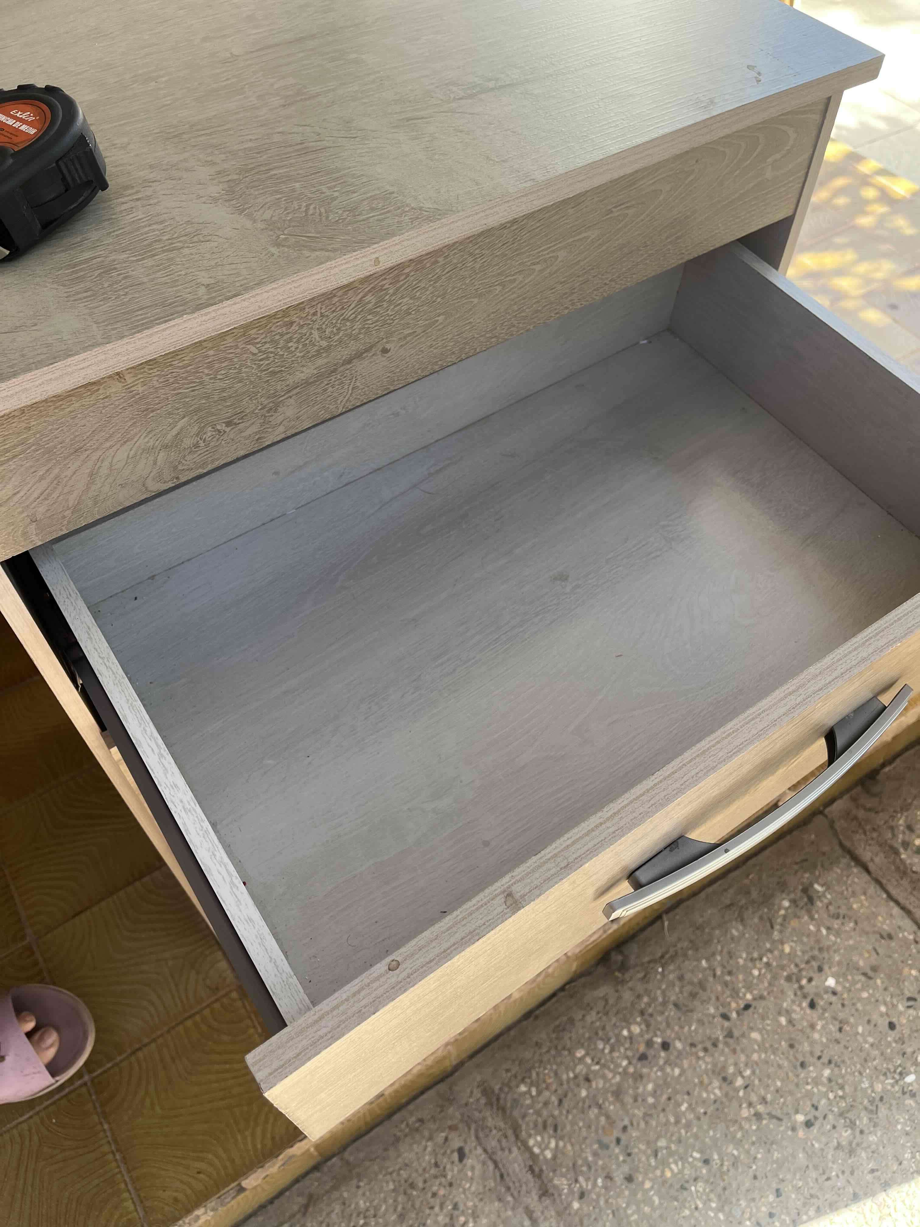 Cómoda de madera con 3 cajones - miniatura 7