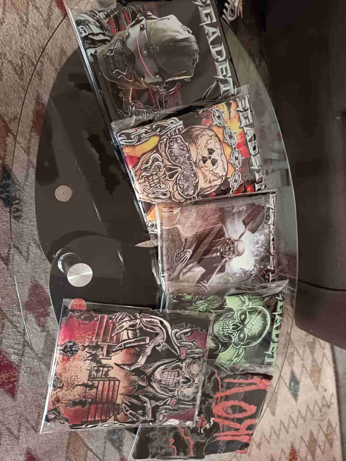 Poleras MEGADETH full color DTF Semitonos - miniatura 1