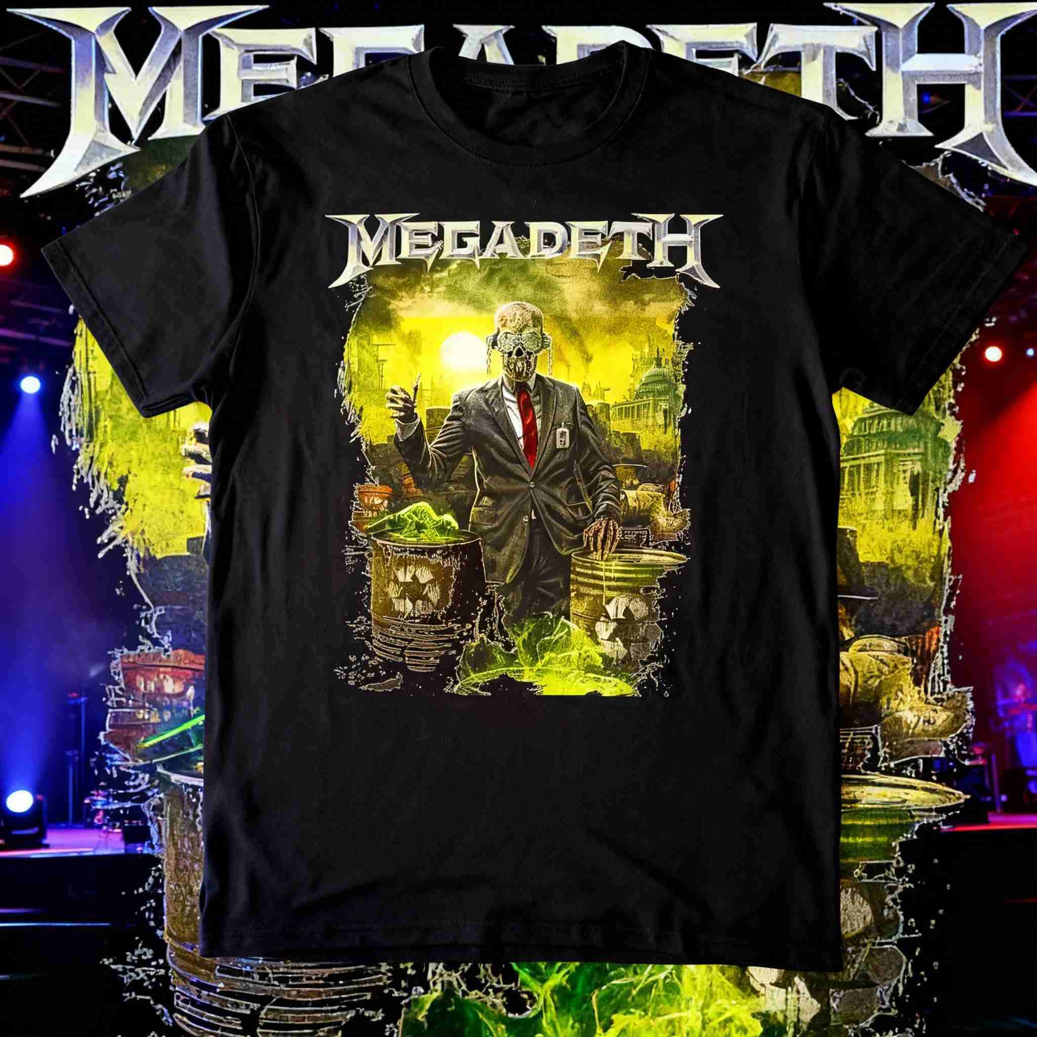 Poleras MEGADETH full color DTF Semitonos - miniatura 2