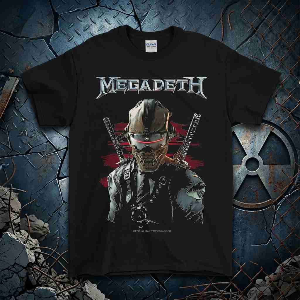 Poleras MEGADETH full color DTF Semitonos - miniatura 3