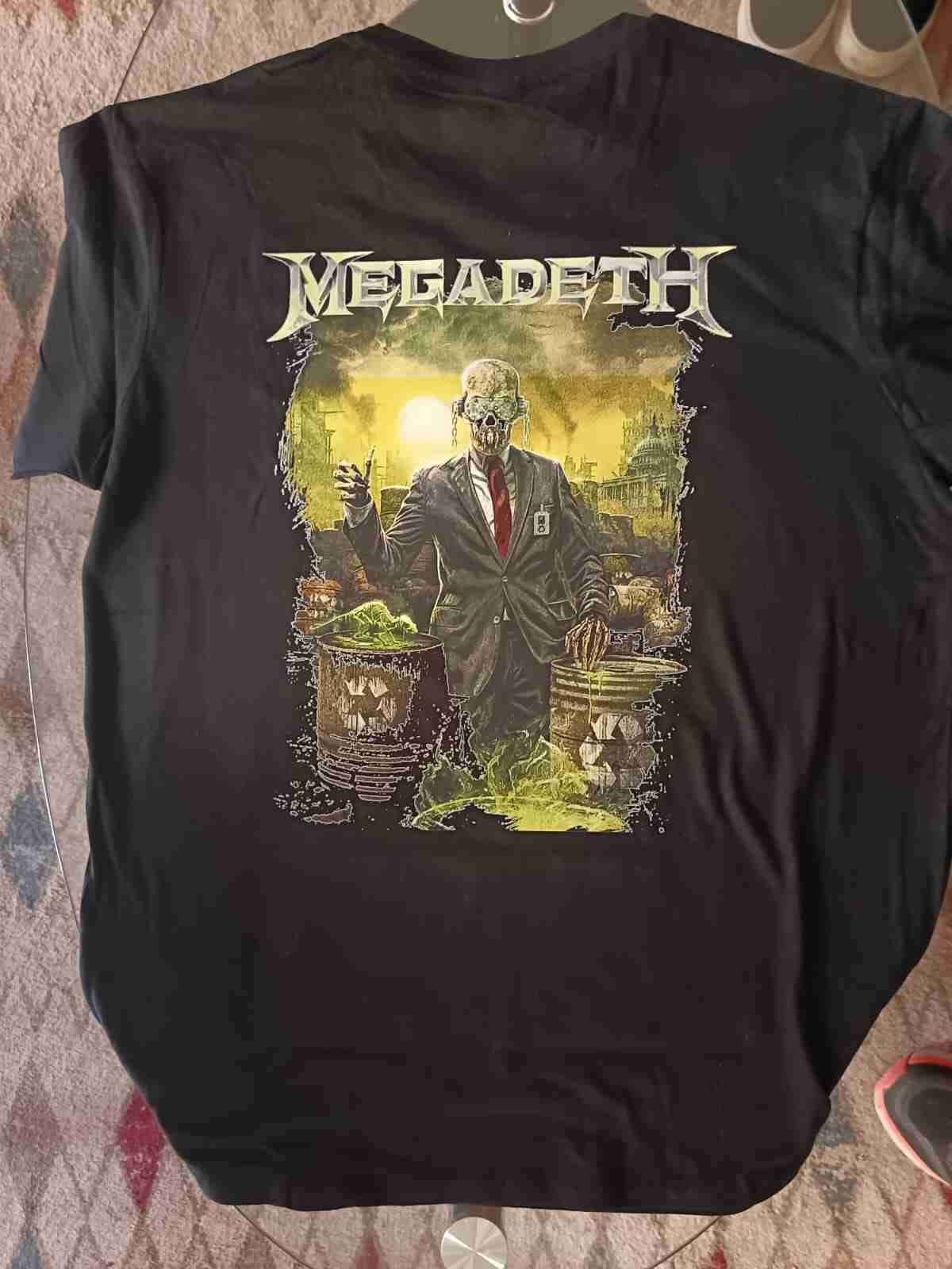 Poleras MEGADETH full color DTF Semitonos - miniatura 4