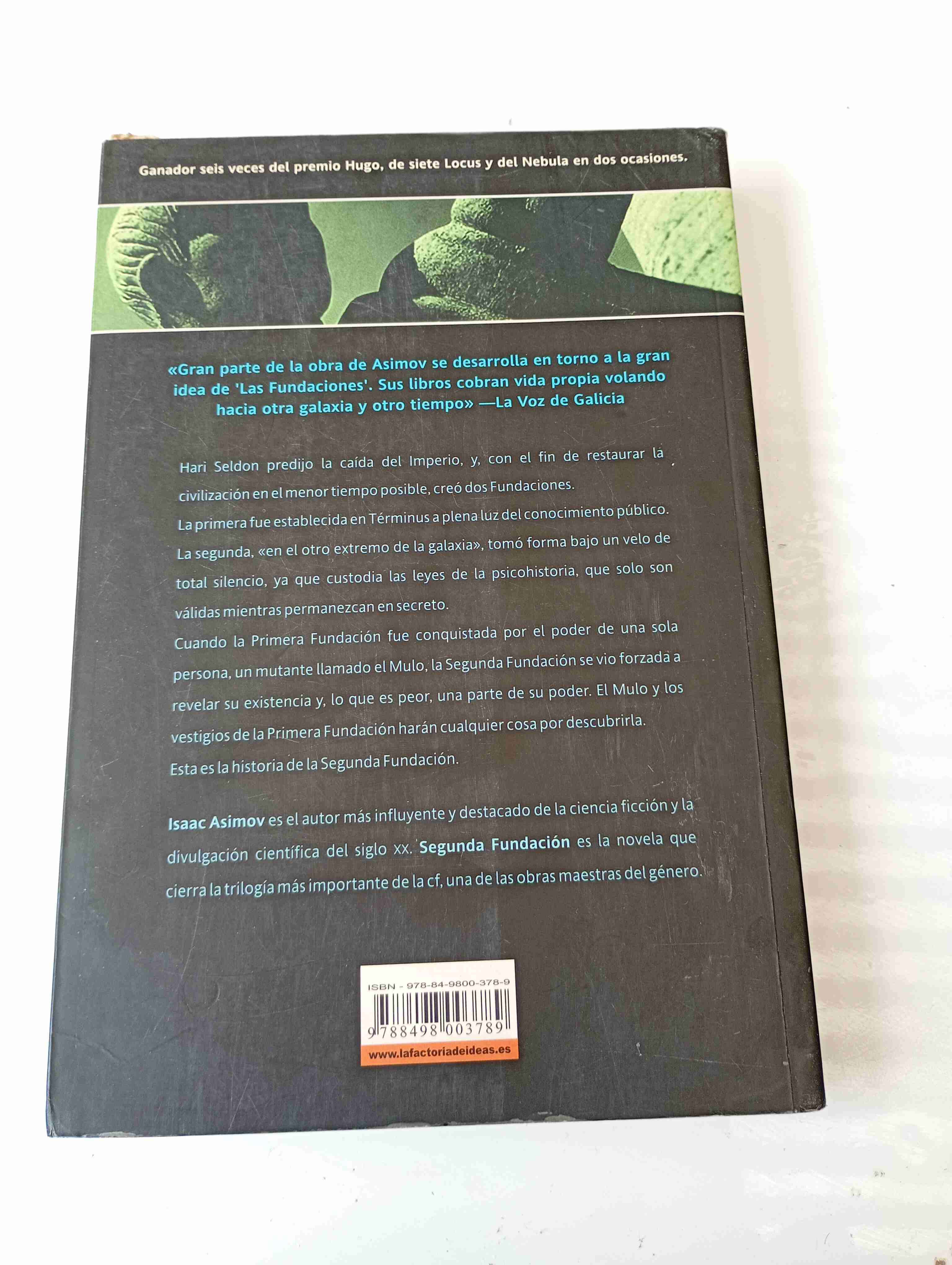 Libro Segunda Fundación Isaac Asimov - miniatura 2