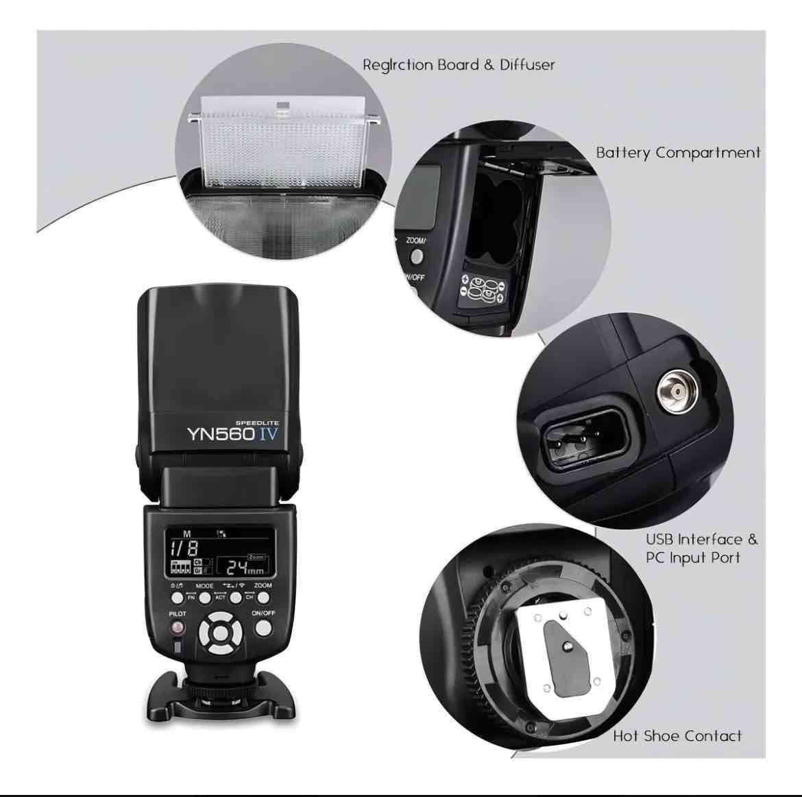 Flash Yongnuo YN560 IV - miniatura 4