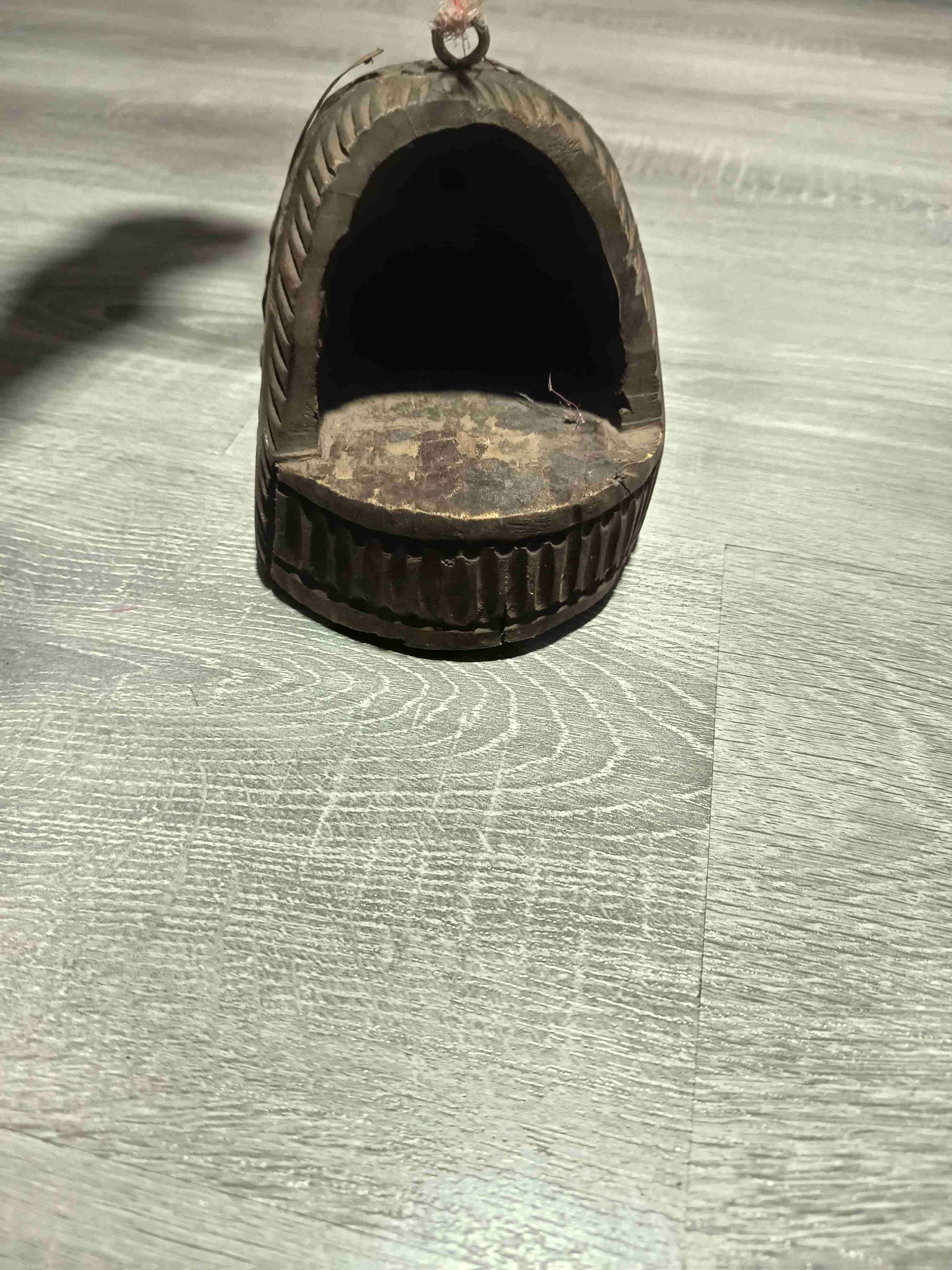 Estribo  de madera tallado - miniatura 1