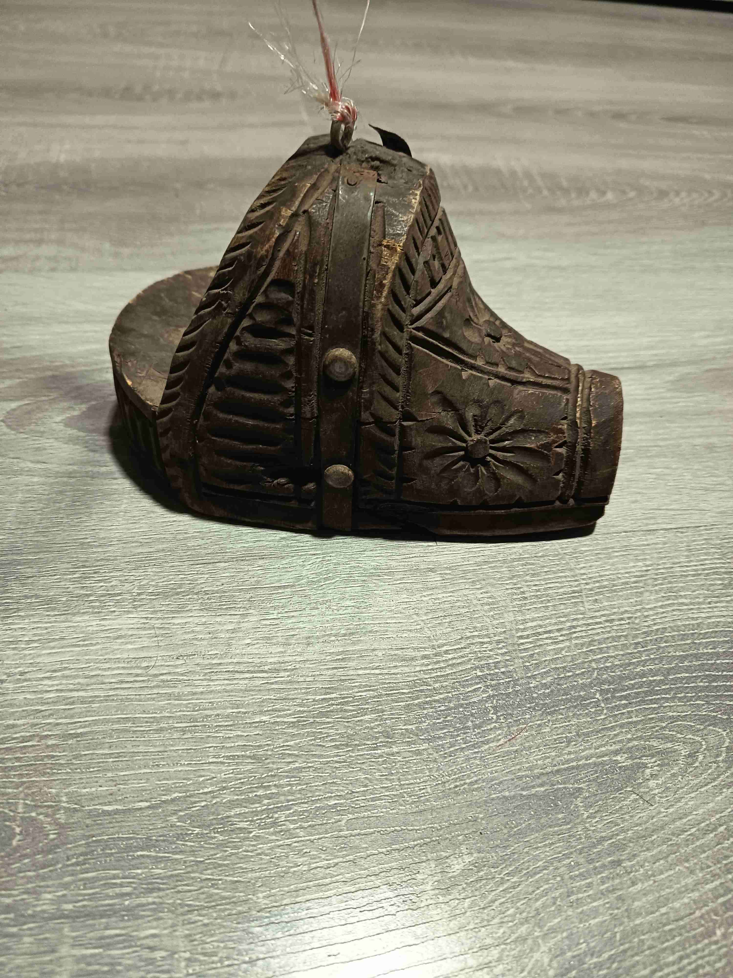 Estribo  de madera tallado - miniatura 4