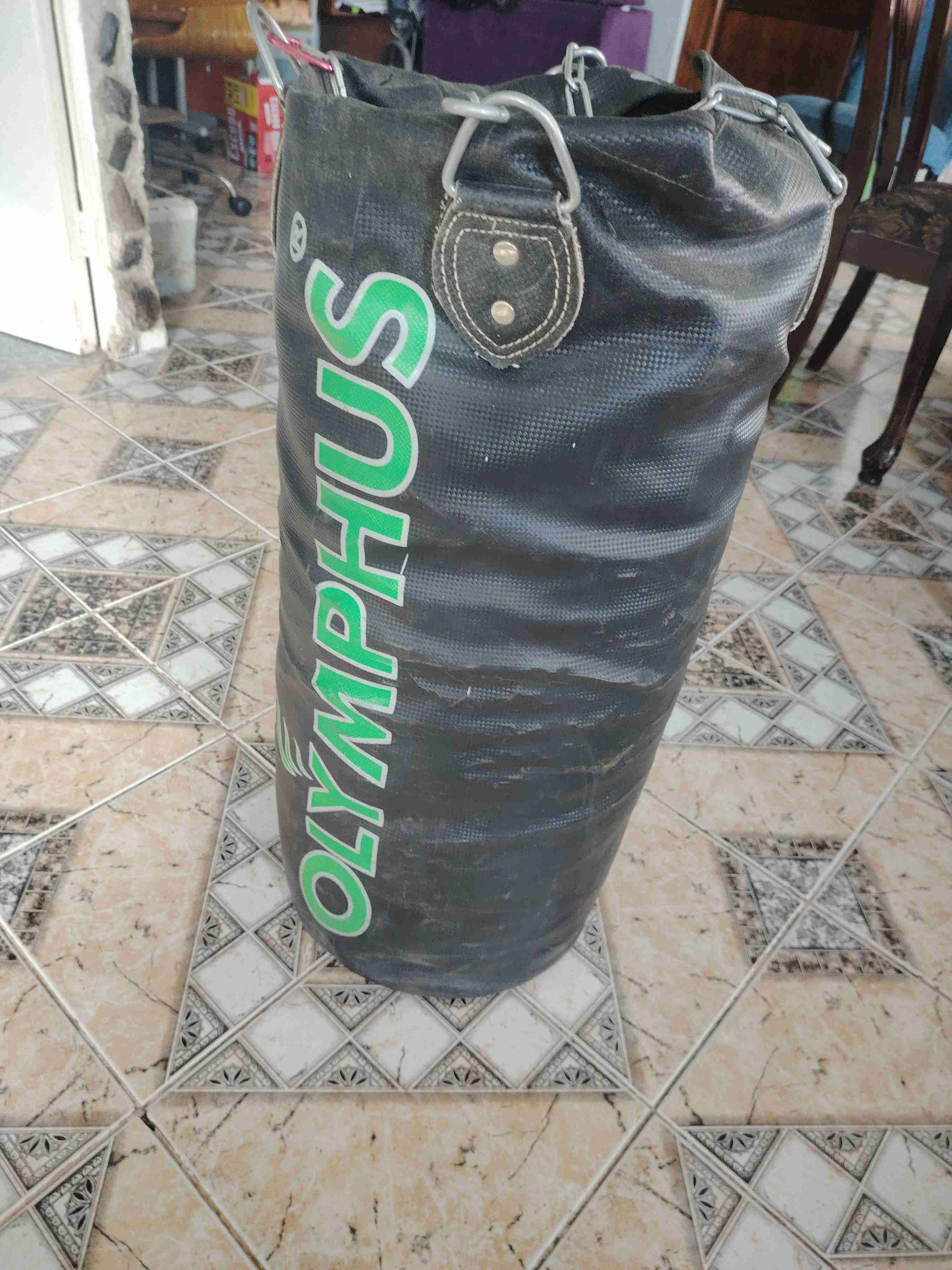 Saco de boxeo Olympus negro - miniatura 1