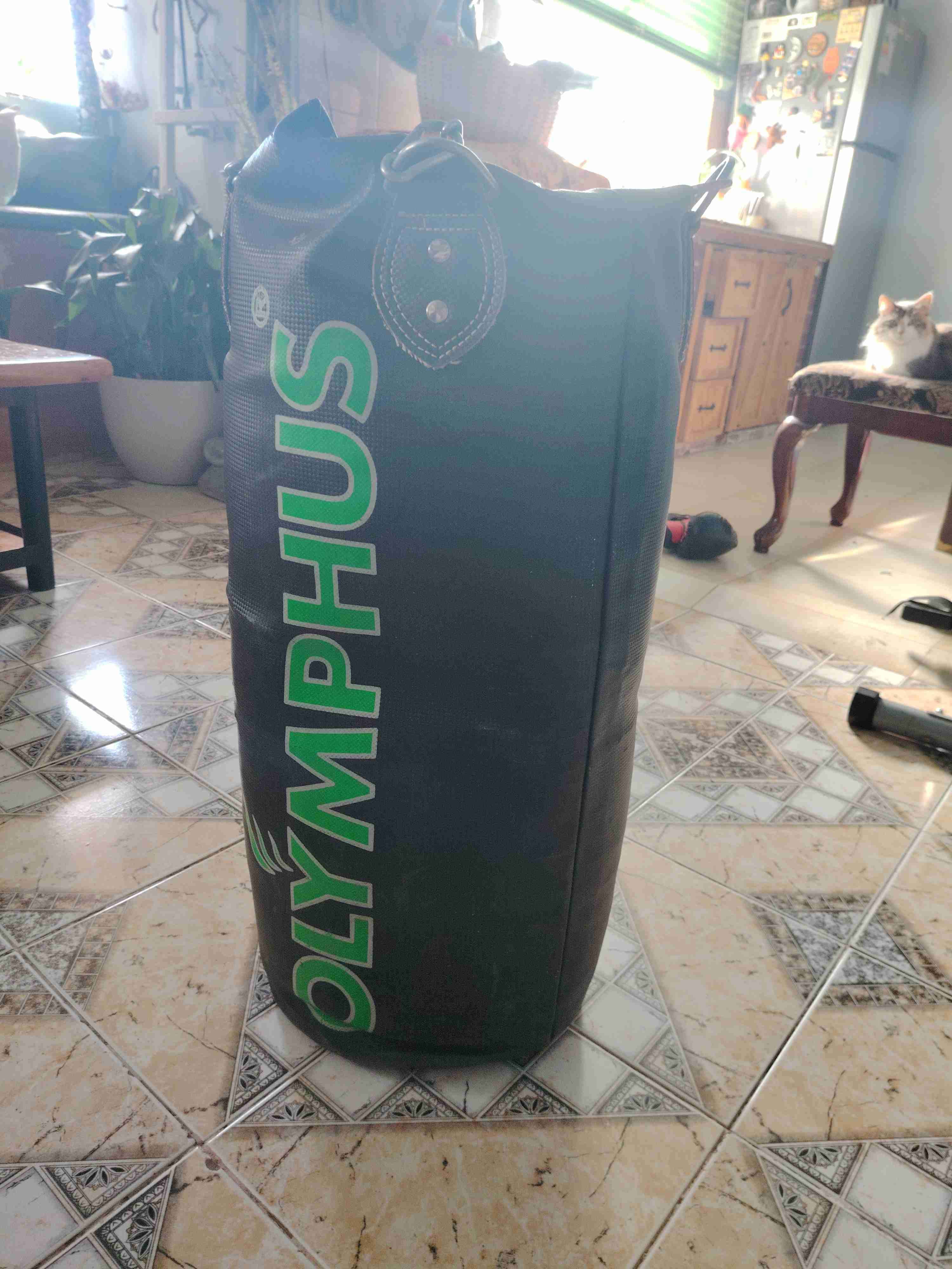 Saco de boxeo Olympus negro - miniatura 3