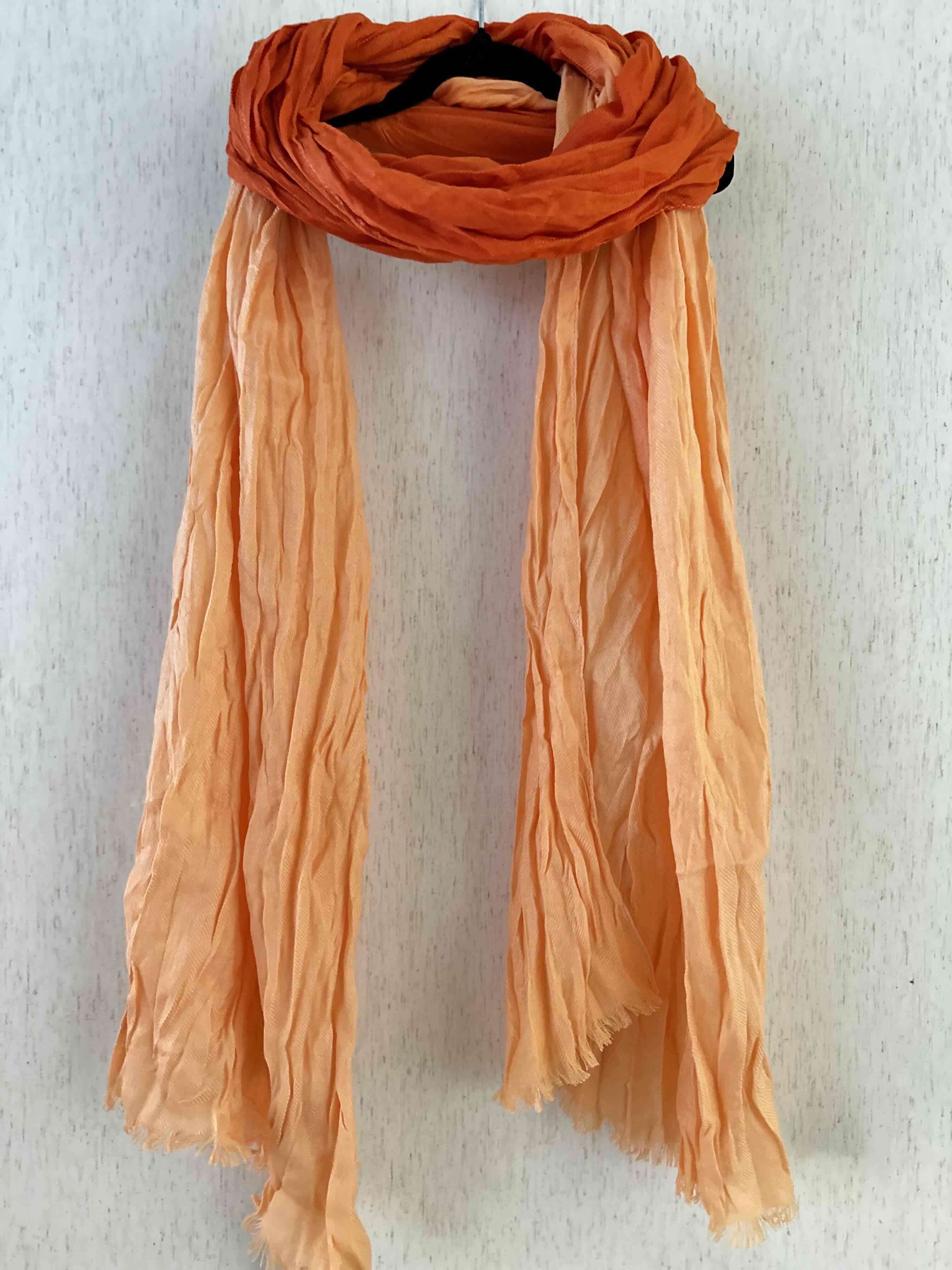 Pañuelo larga naranja degradada - miniatura 1