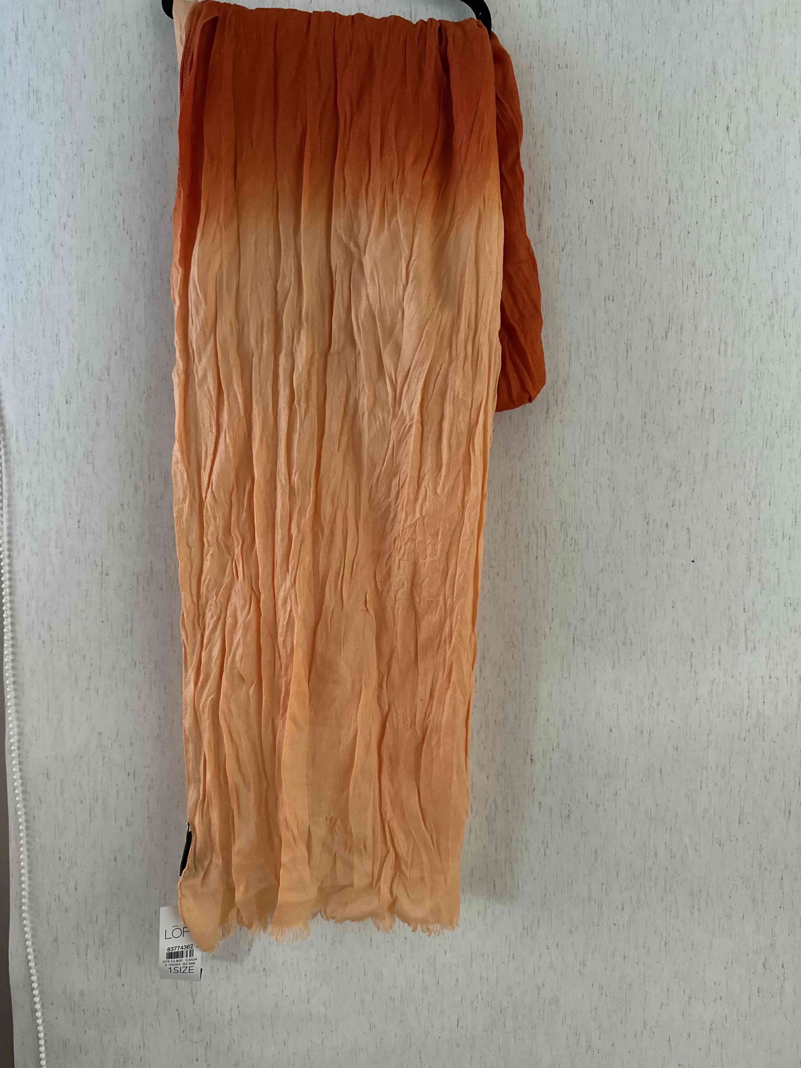 Pañuelo larga naranja degradada - miniatura 5