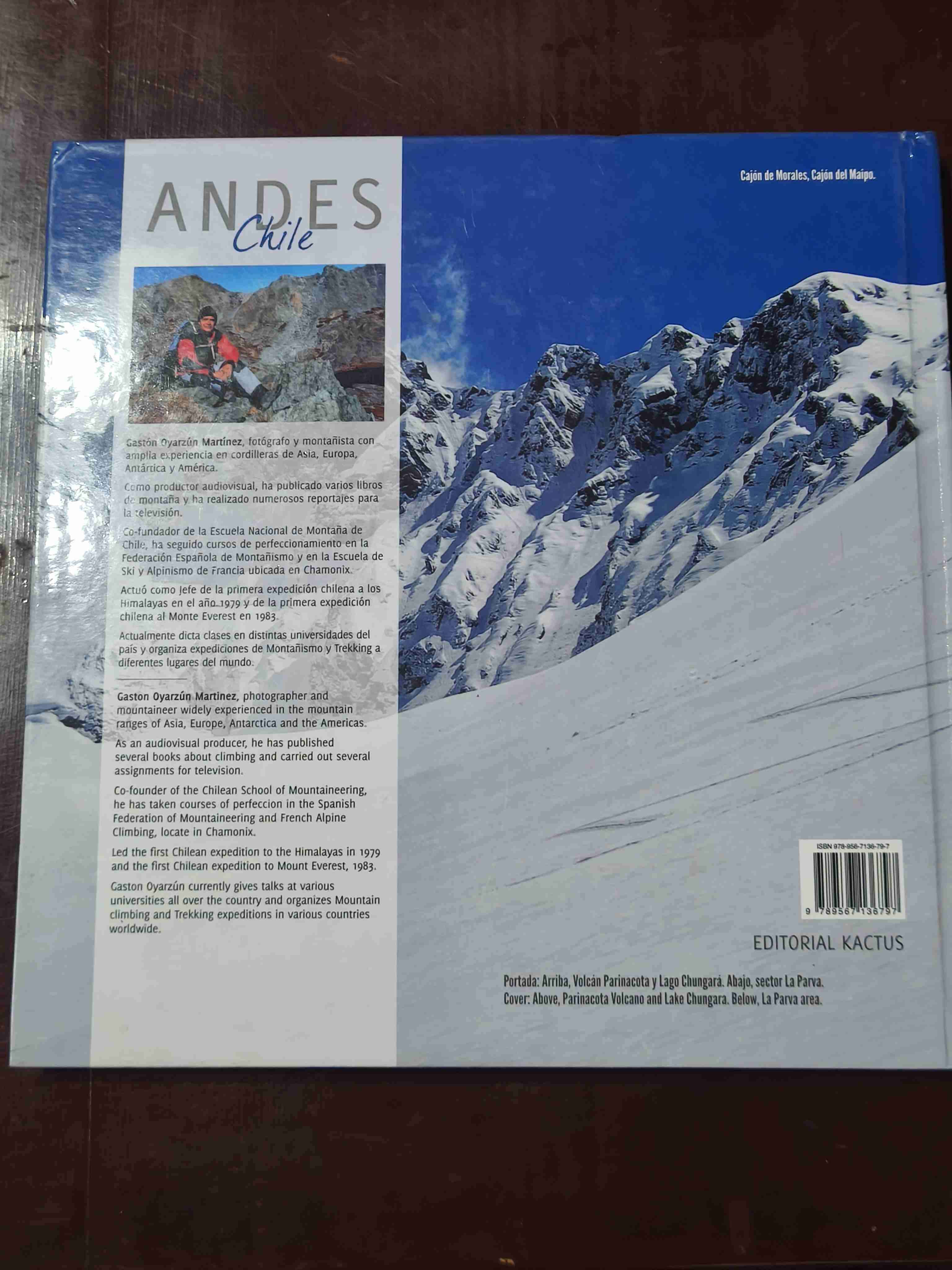 Libro Andes Chile por Gastón Oyarzún - miniatura 2
