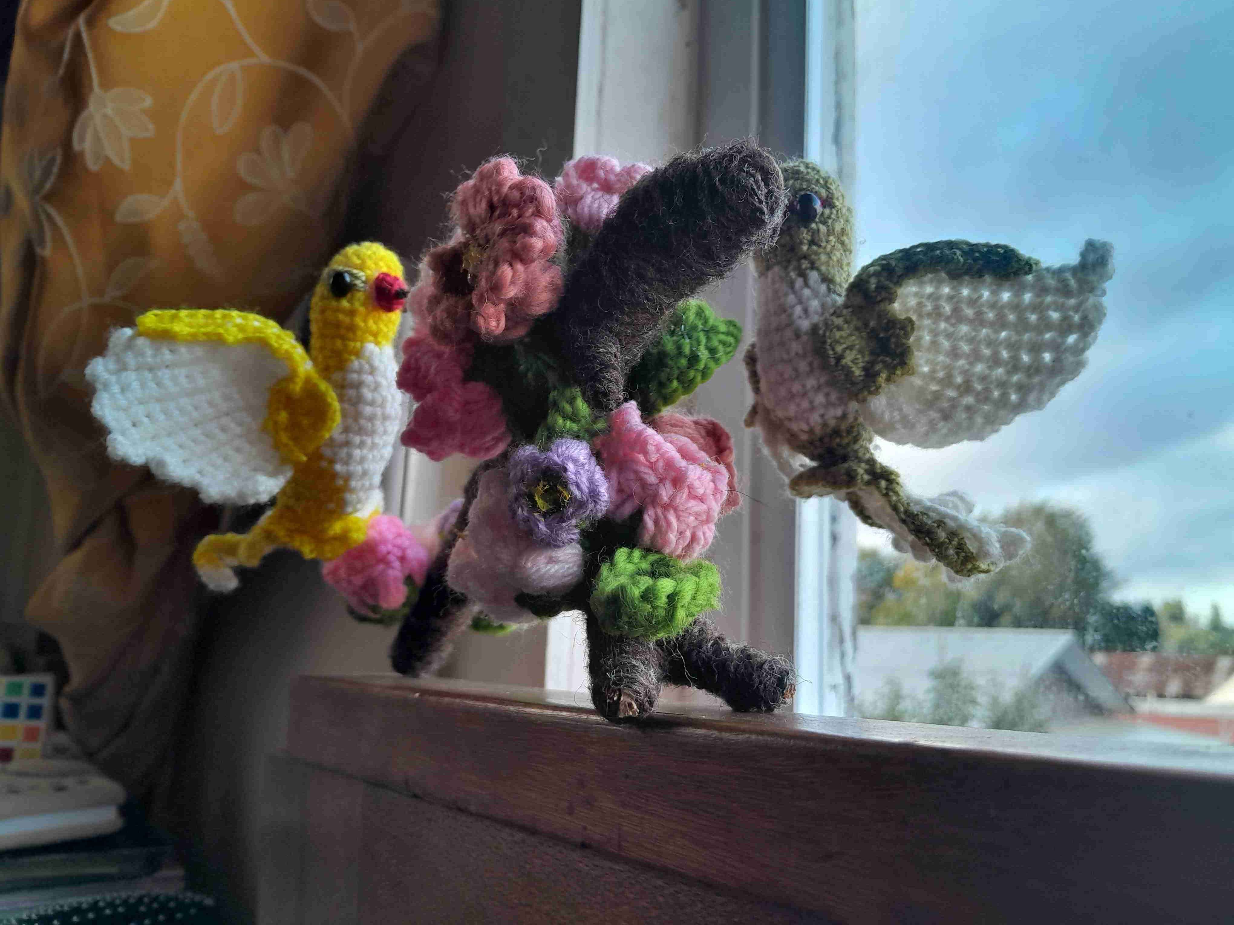 Decoración tejida a crochet - miniatura 1