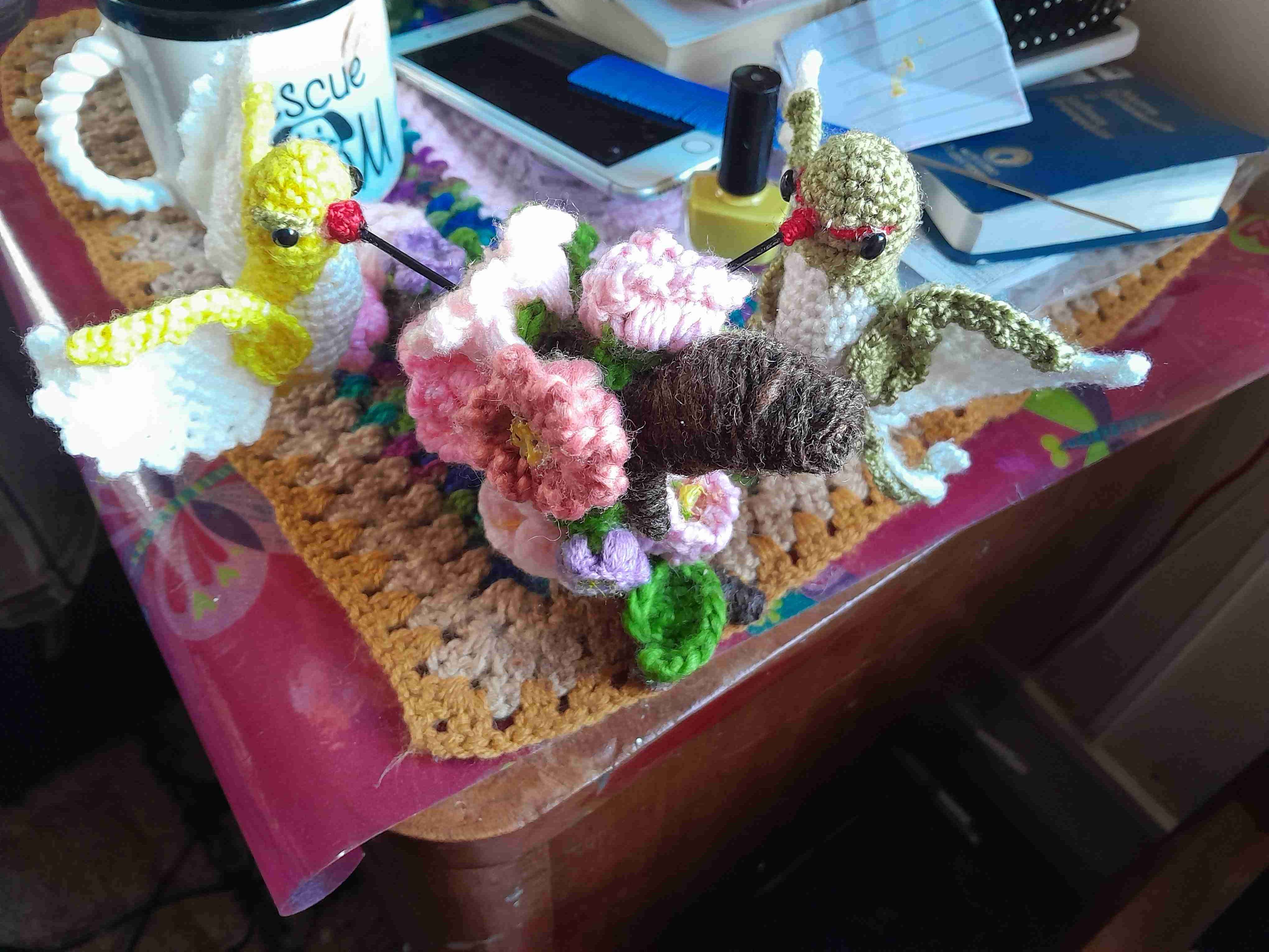 Decoración tejida a crochet - miniatura 3