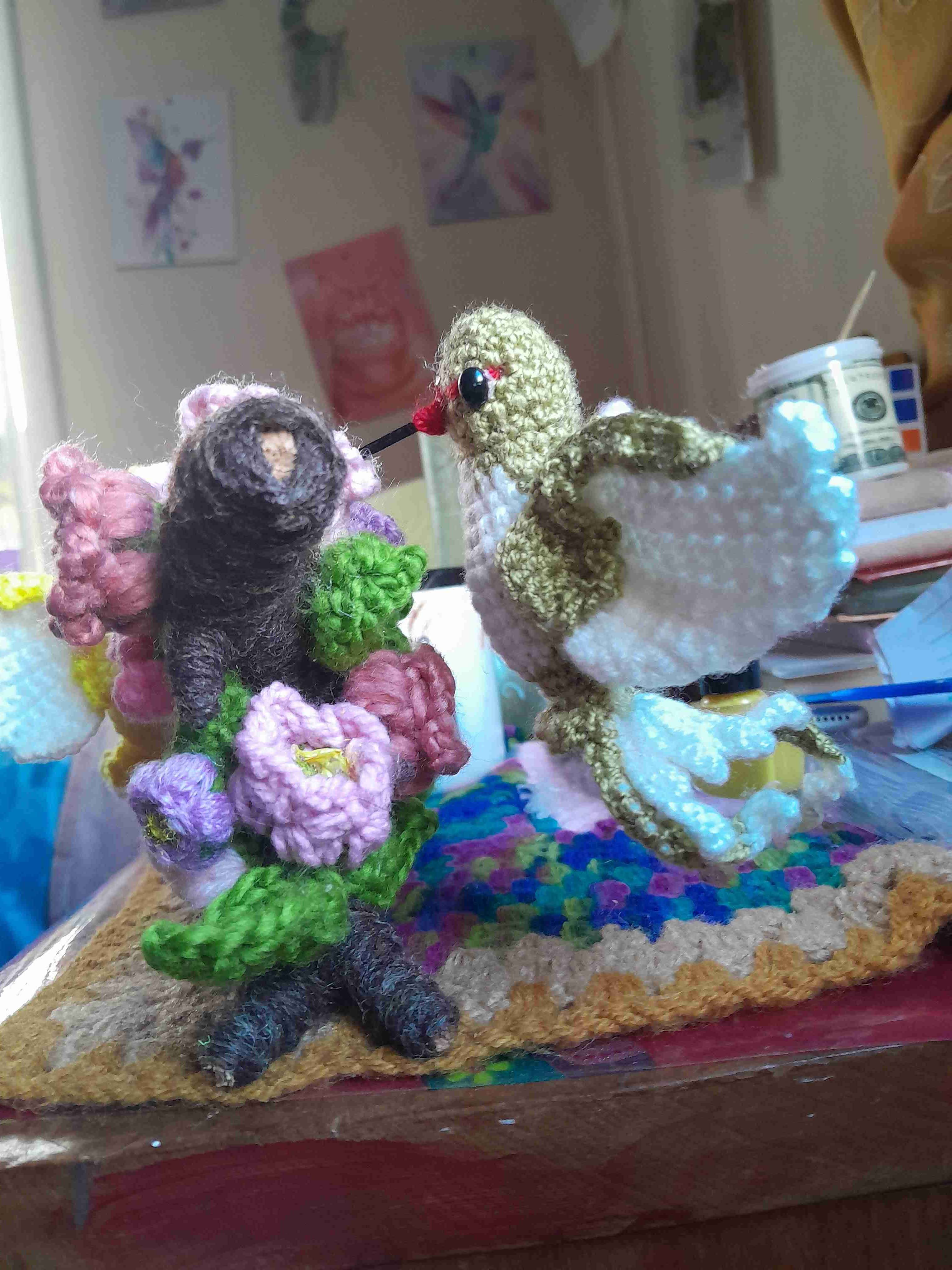 Decoración tejida a crochet - miniatura 5