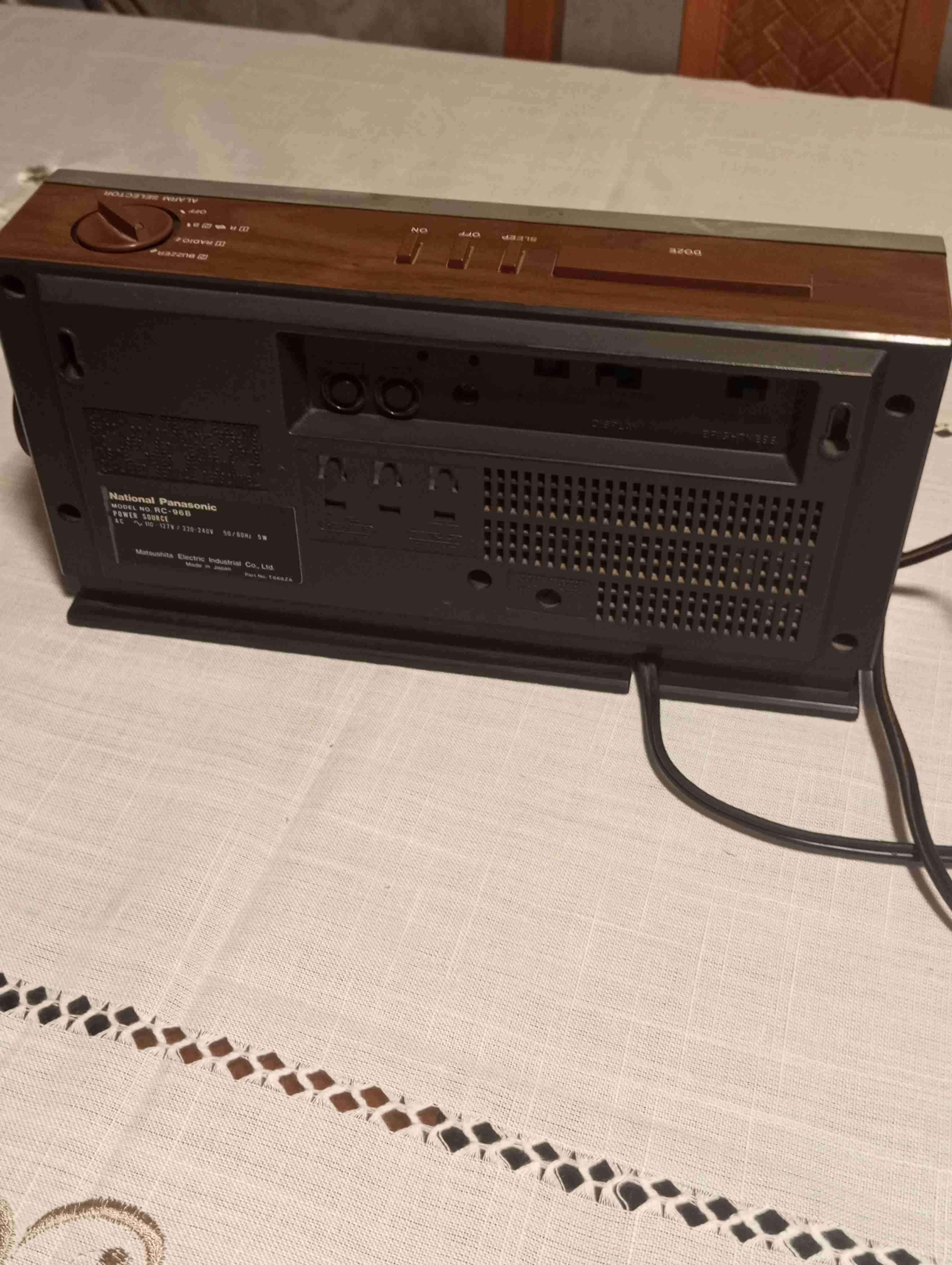 Radio National Panasonic Vintage - Clásica Japones - miniatura 3