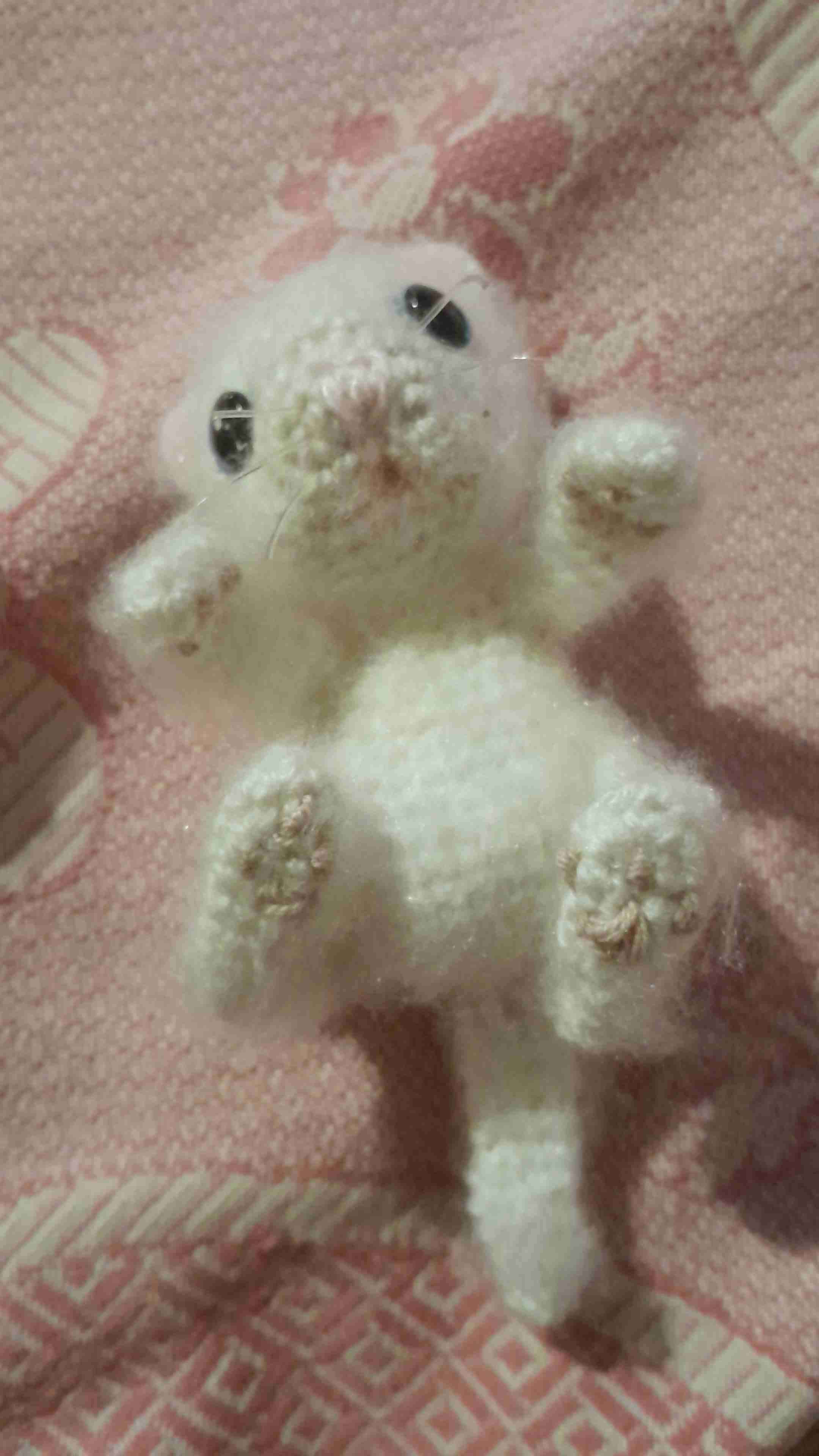 Gatito realistas en crochet - miniatura 5