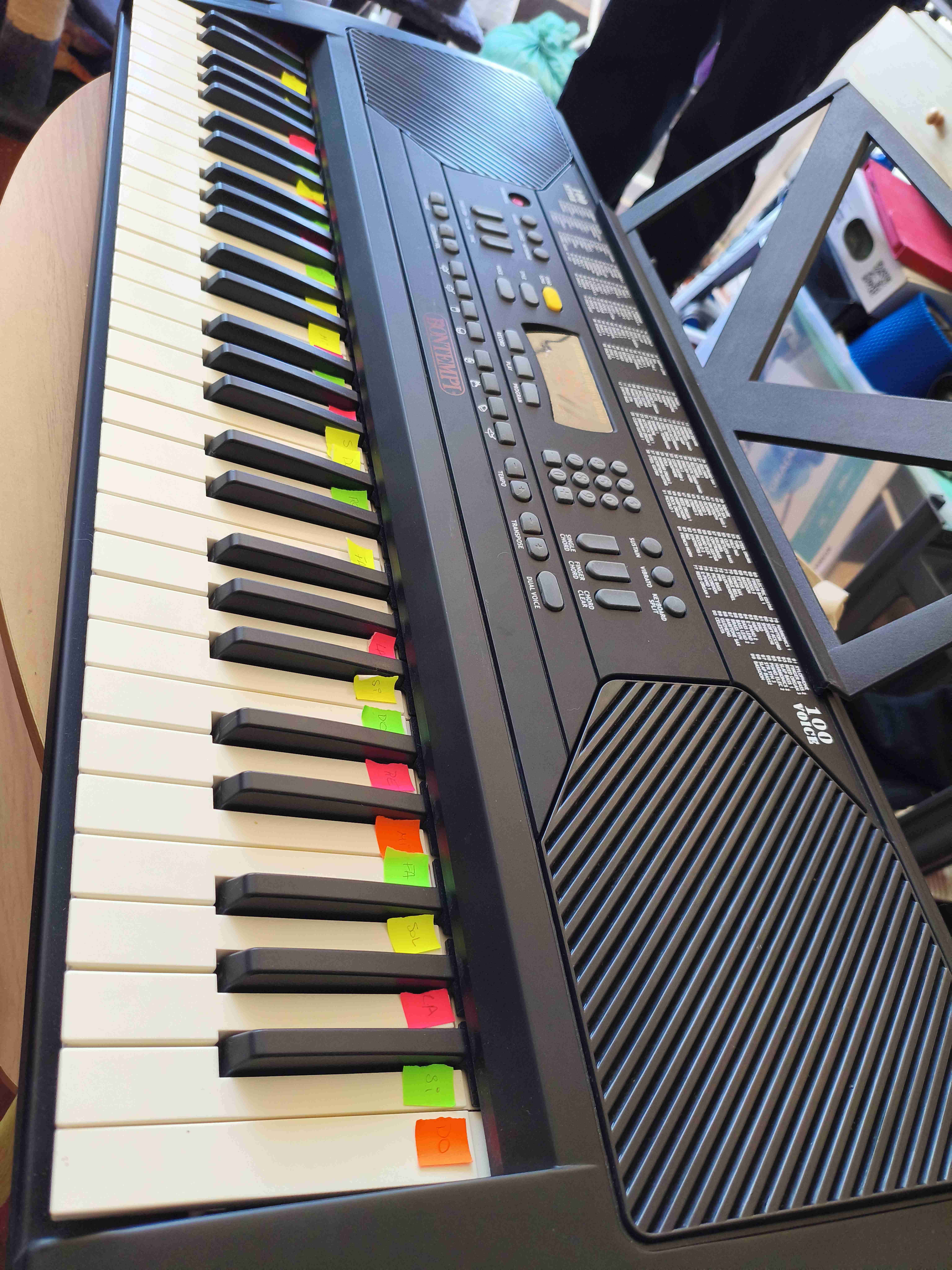 Teclado musical Bontempi con guía - miniatura 5