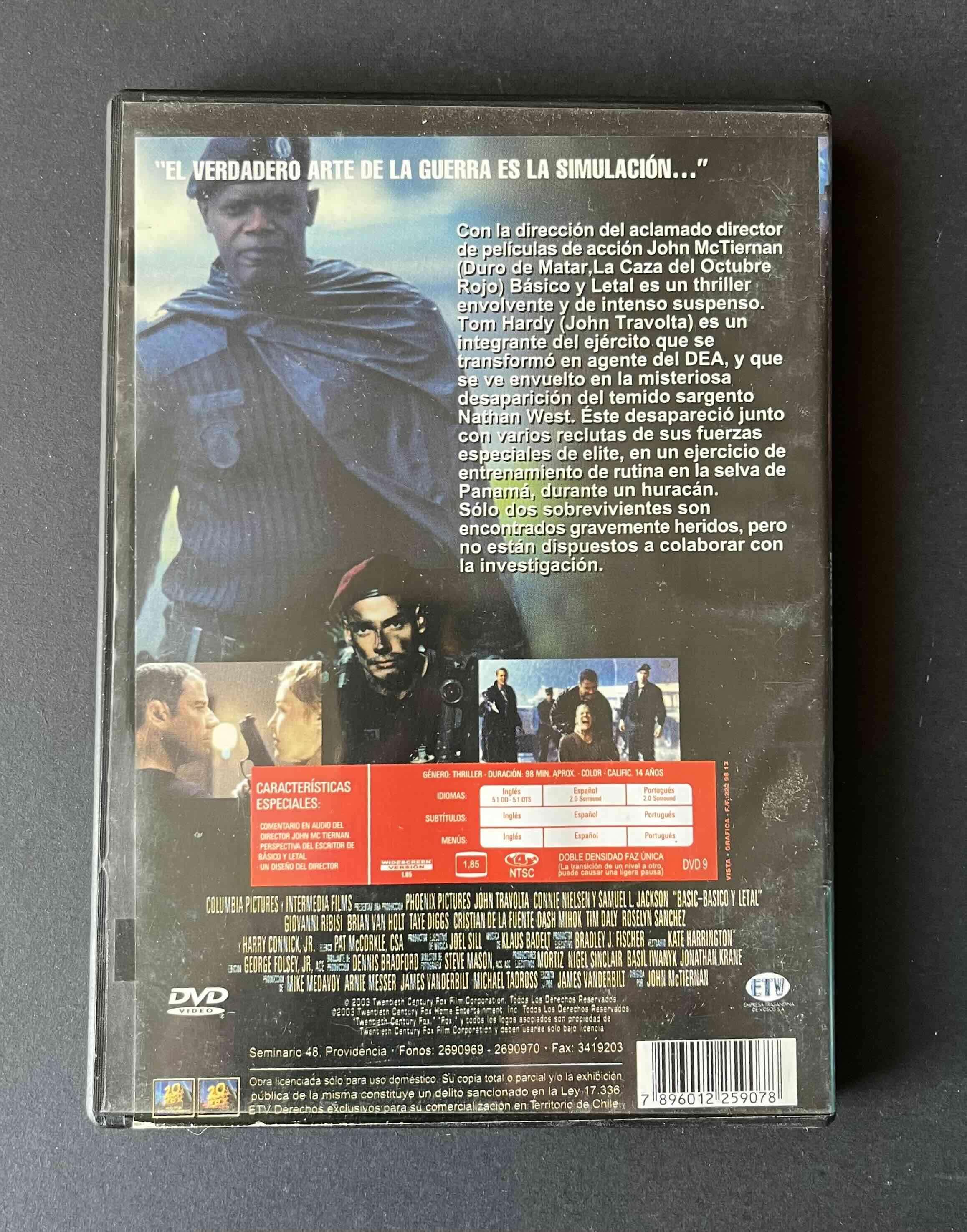 DVD Basic: Básico y Letal - miniatura 2