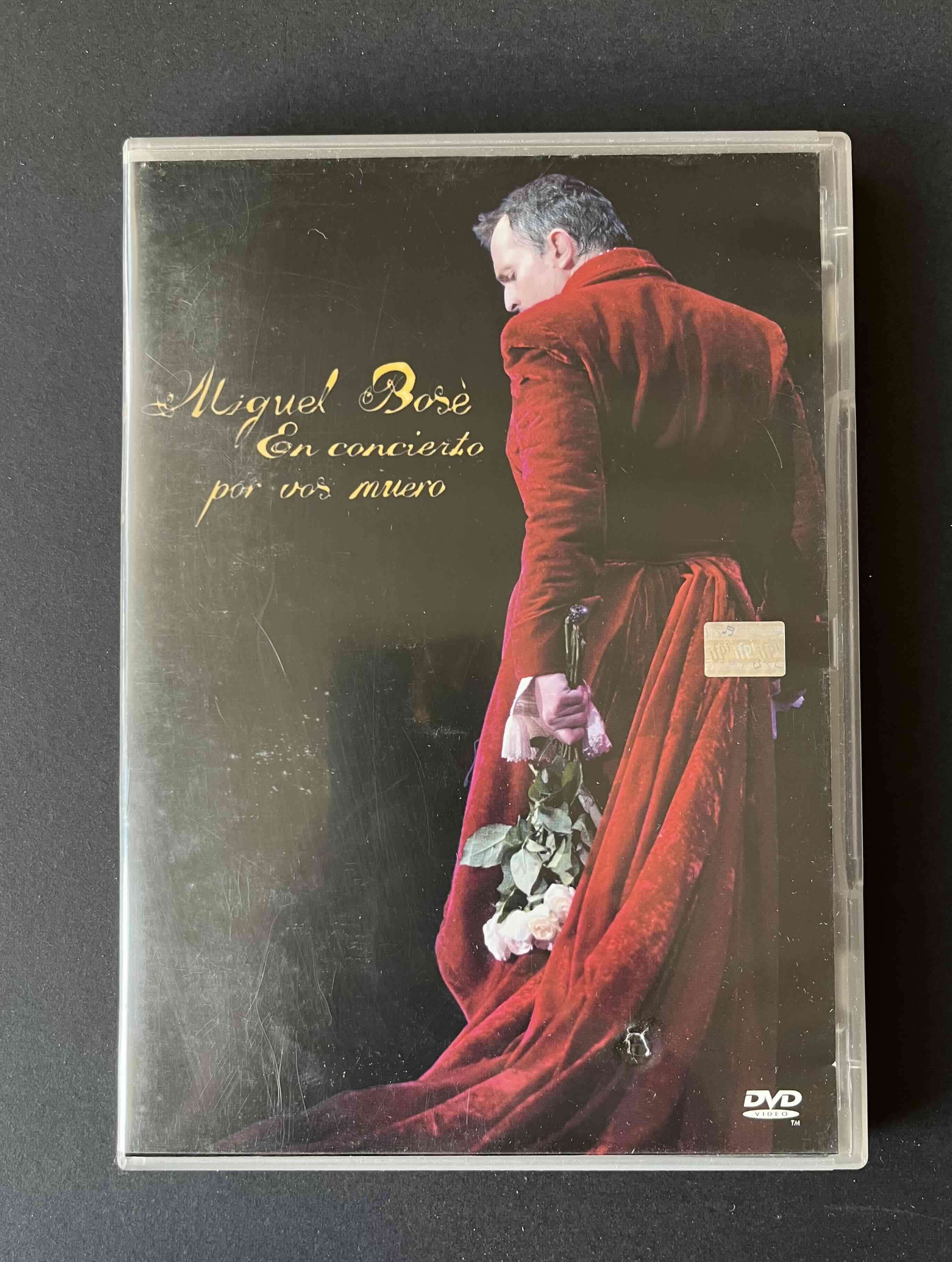 DVD Miguel Bosé En concierto
