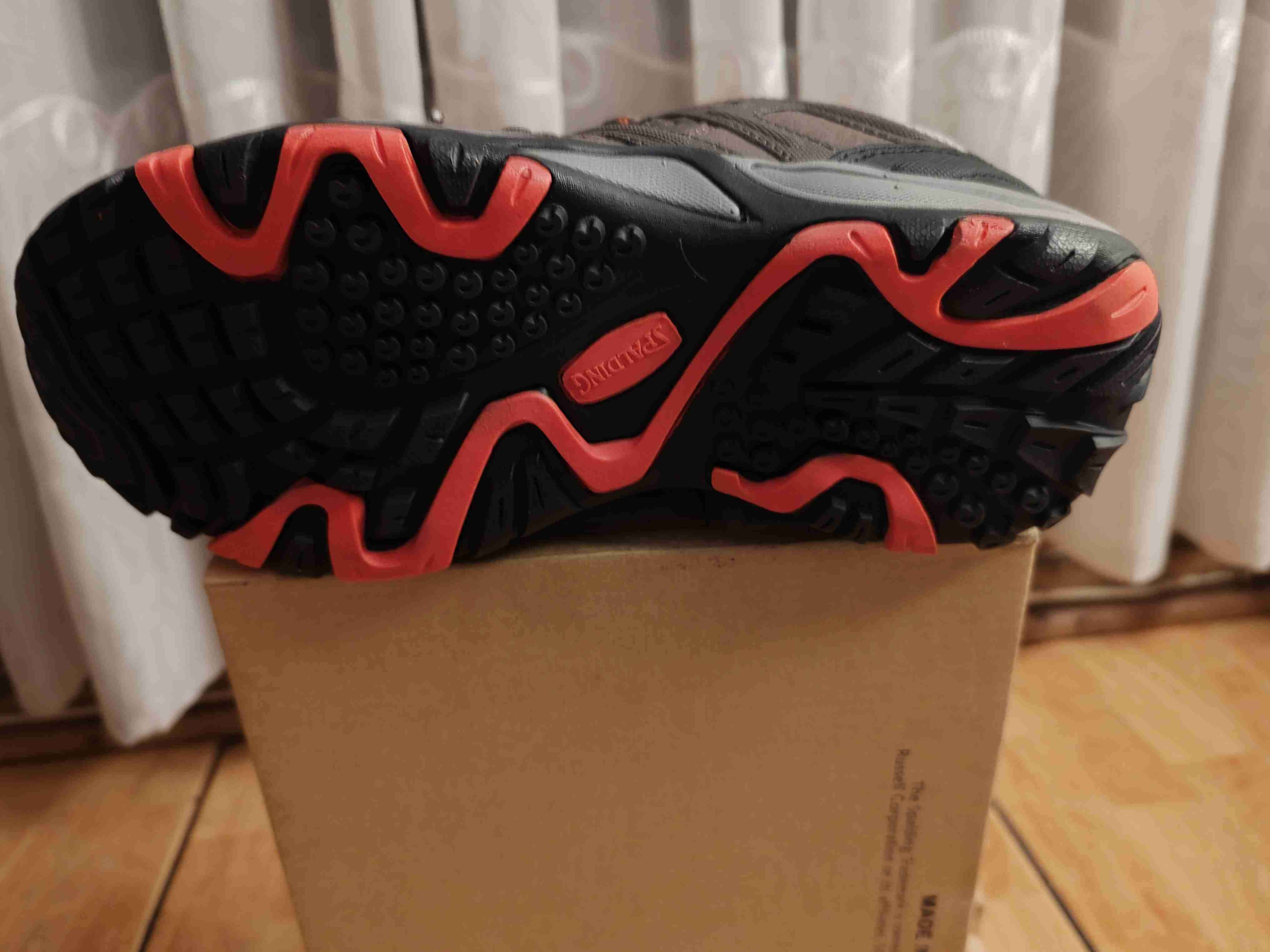 Zapatillas deportivas gris y naranjas - miniatura 4