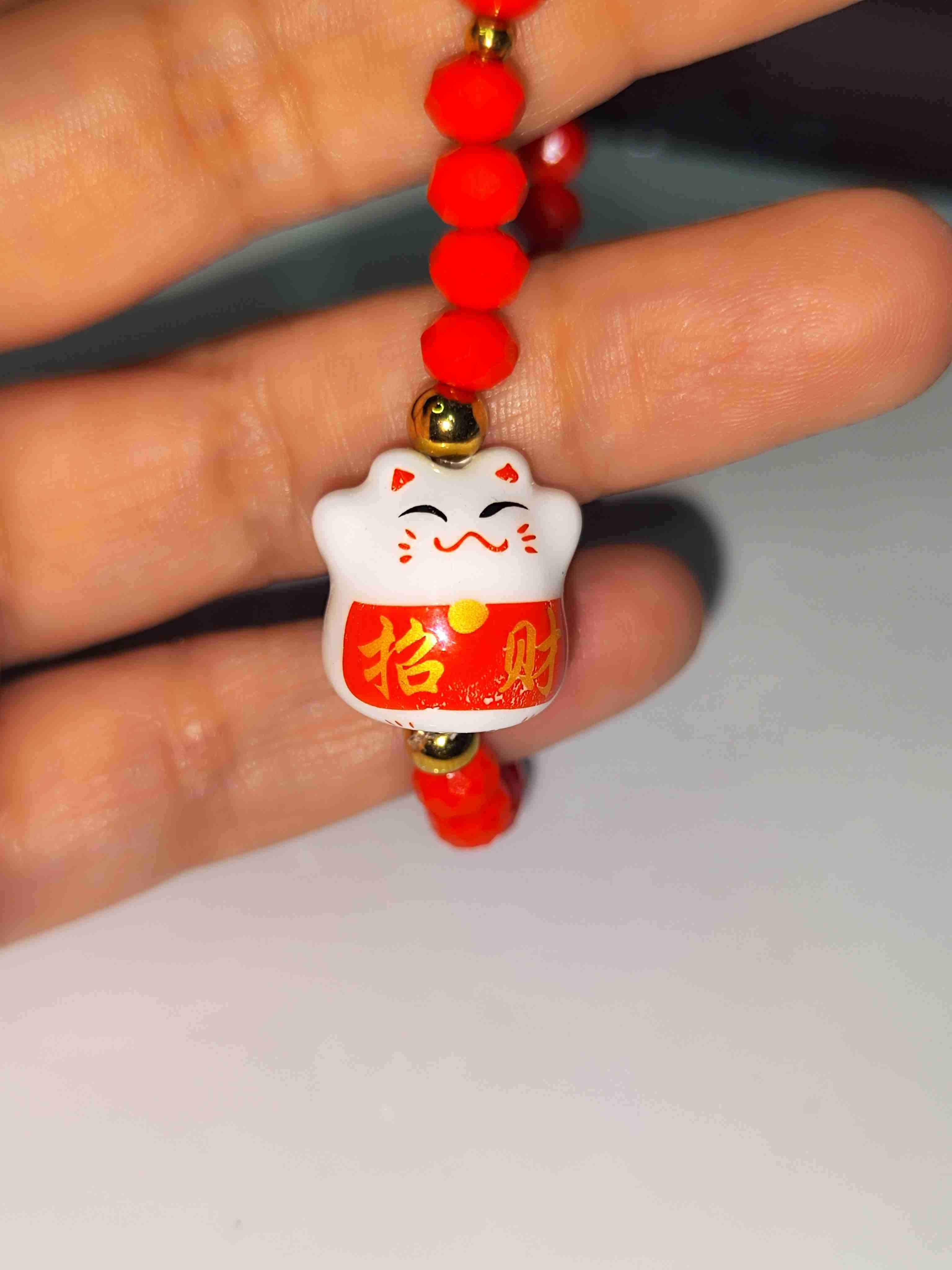 Pulsera japonesa de Maneki Neko - miniatura 2