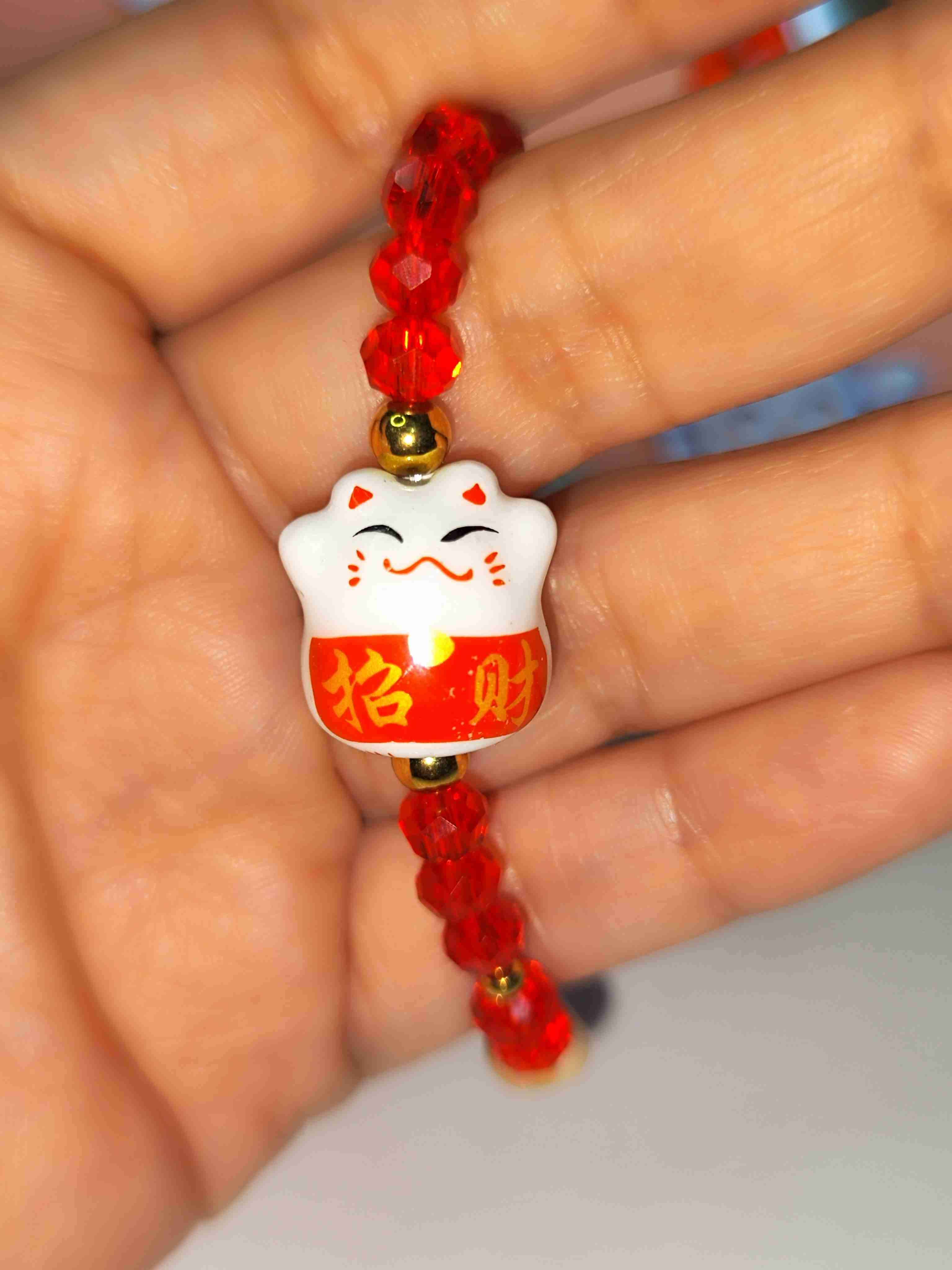 Pulsera japonesa de Maneki Neko - miniatura 3