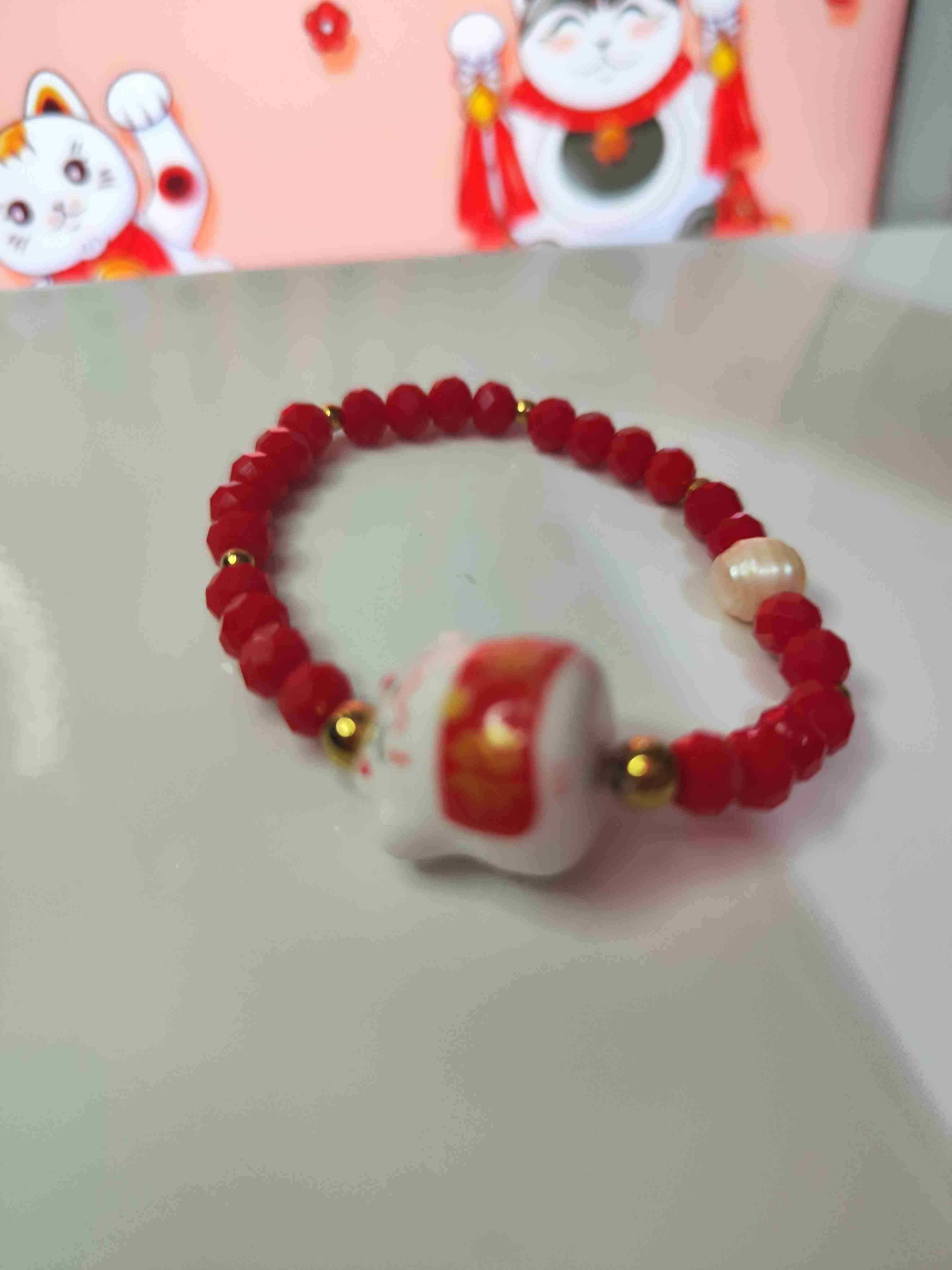 Pulsera japonesa de Maneki Neko - miniatura 4