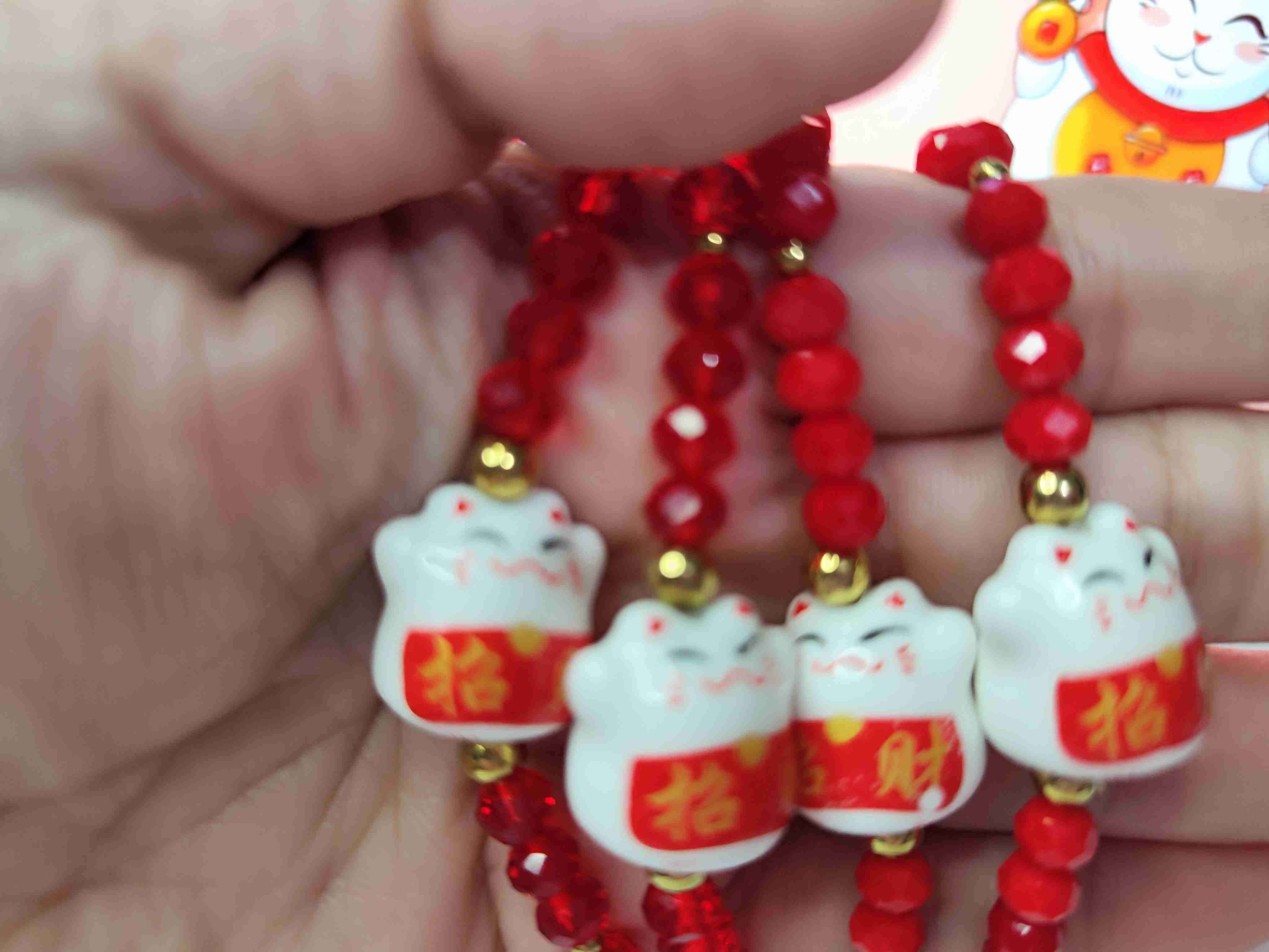 Pulsera japonesa de Maneki Neko - miniatura 5