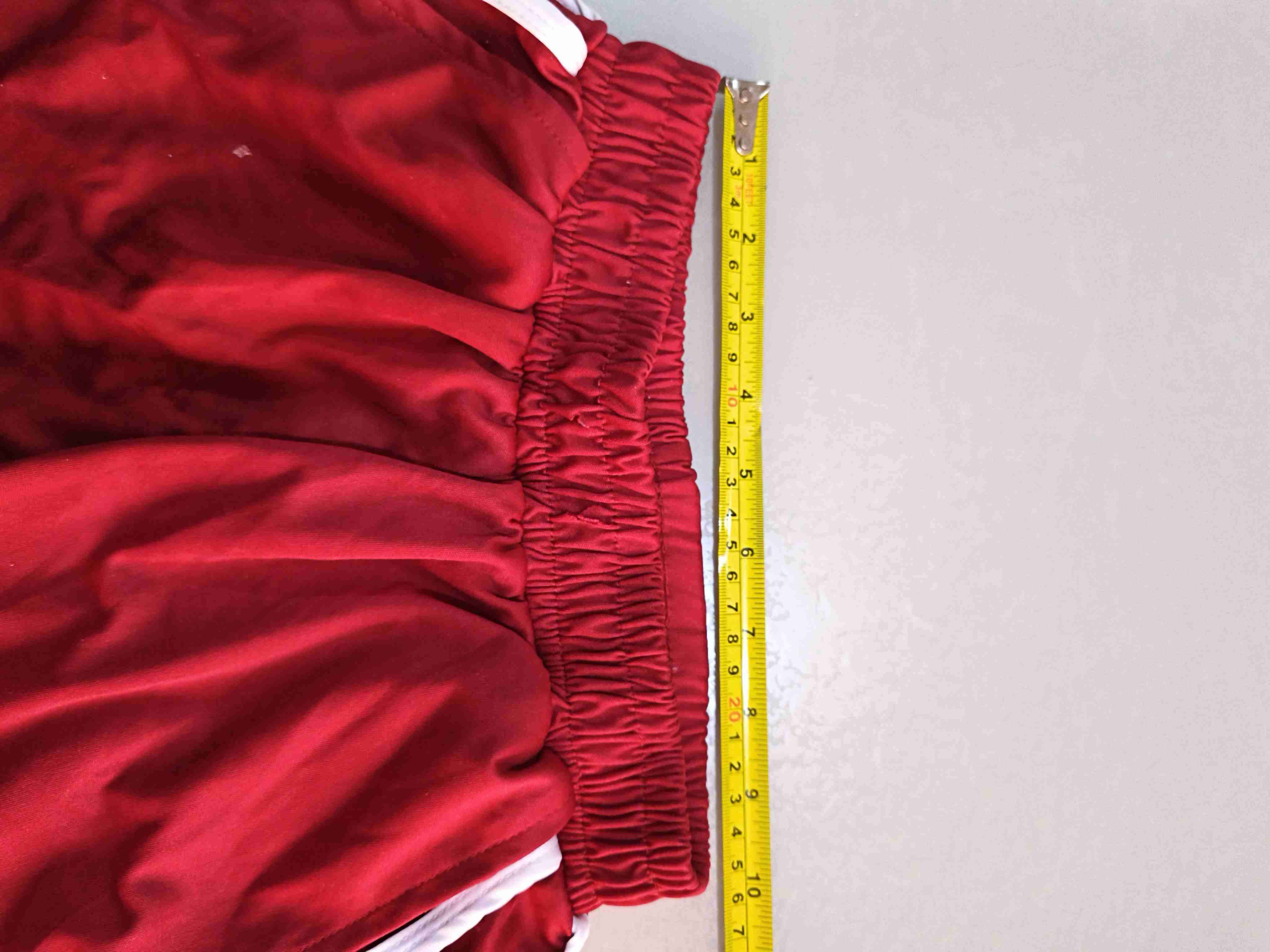 Short rojo deportivo cinturilla elasticada - miniatura 5